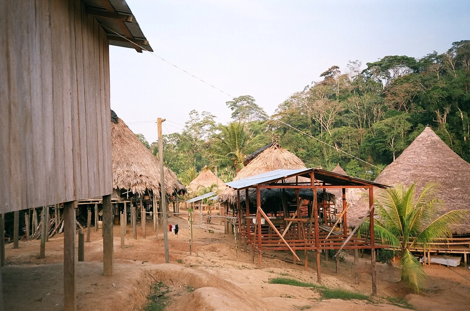  Our second day in the village a FARC patrol came through and we had to leave in a rush, not only for our safety but also to keep reprisals from affecting the villagers.  