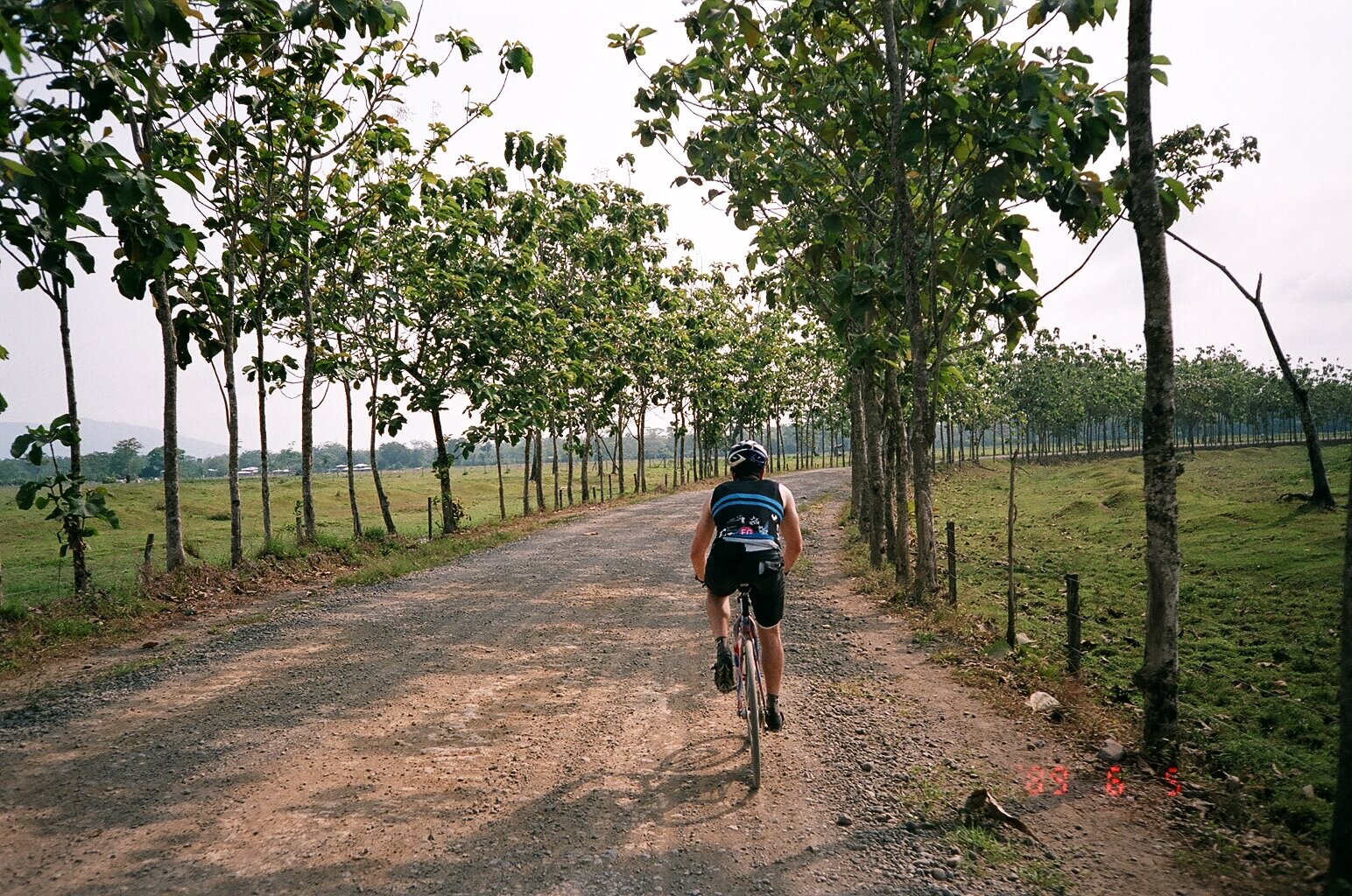  We secured a 4x4 rig to carry our gear then we mounted out bikes again and started riding South. 