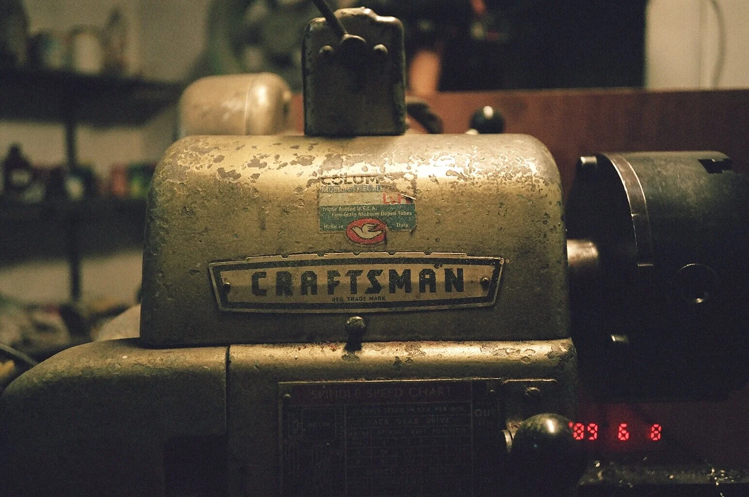  In our exploring we found a local frame builder and toured his small shop. 