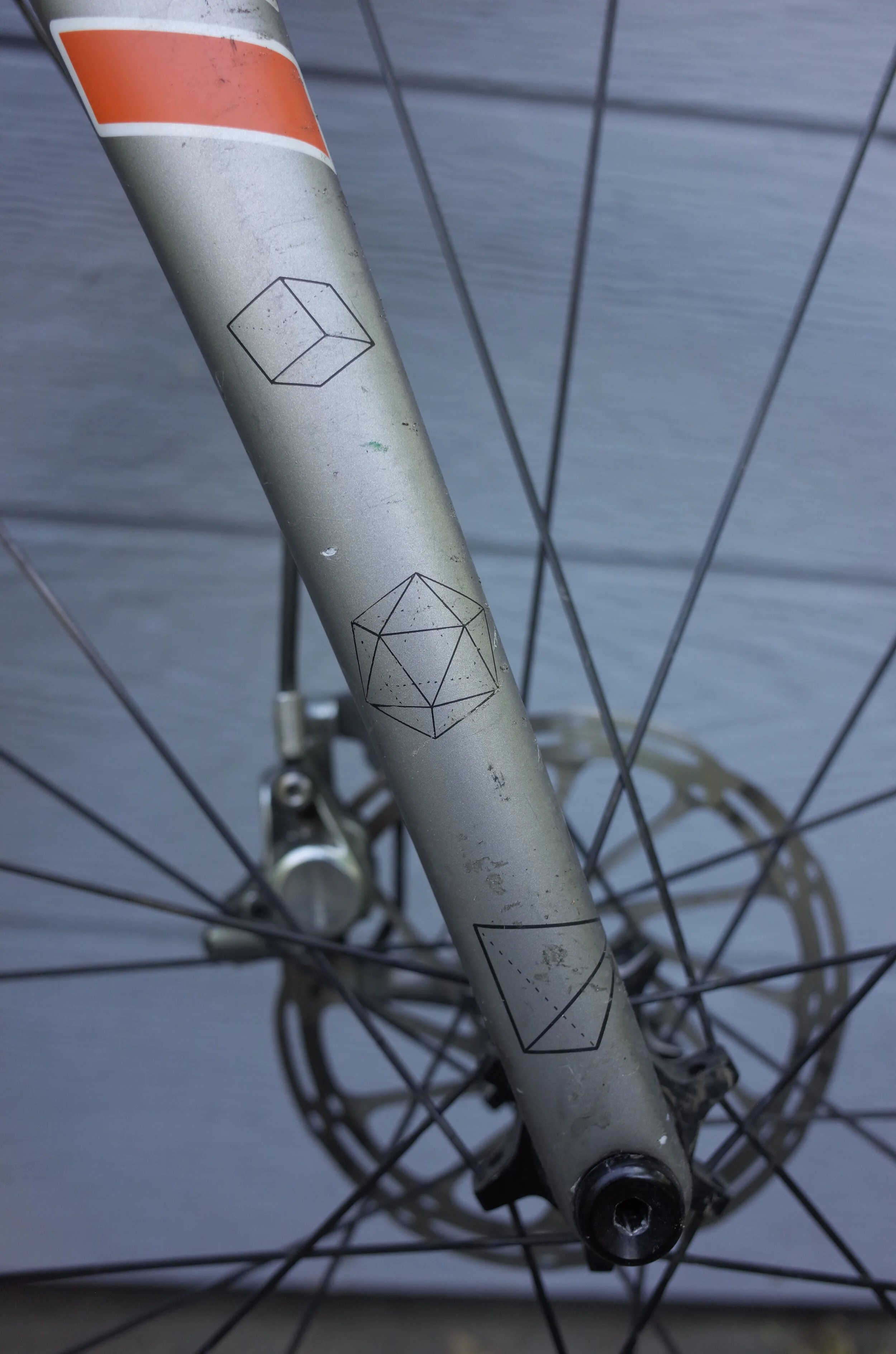   I always loved the old Maipei Colonago's and these geometric shapes were a homage to that design. 