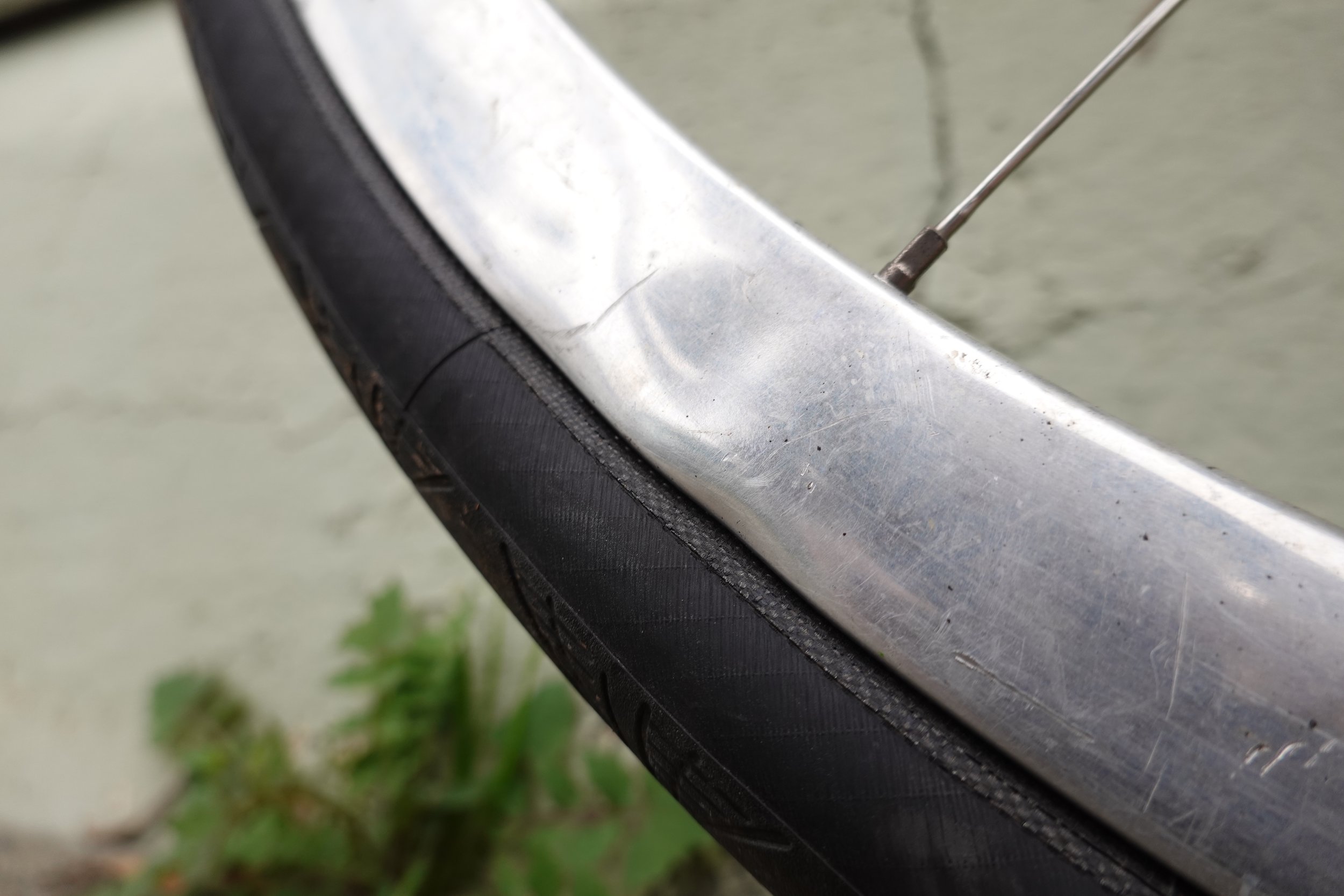  This is why we can’t have nice things.. The low spoke count, deep rims and low flanges all added up to a light, fast, track specific wheelset.  Which I rode on the streets and in the dirt with wild abandon.   And while this was my baby, if you were 