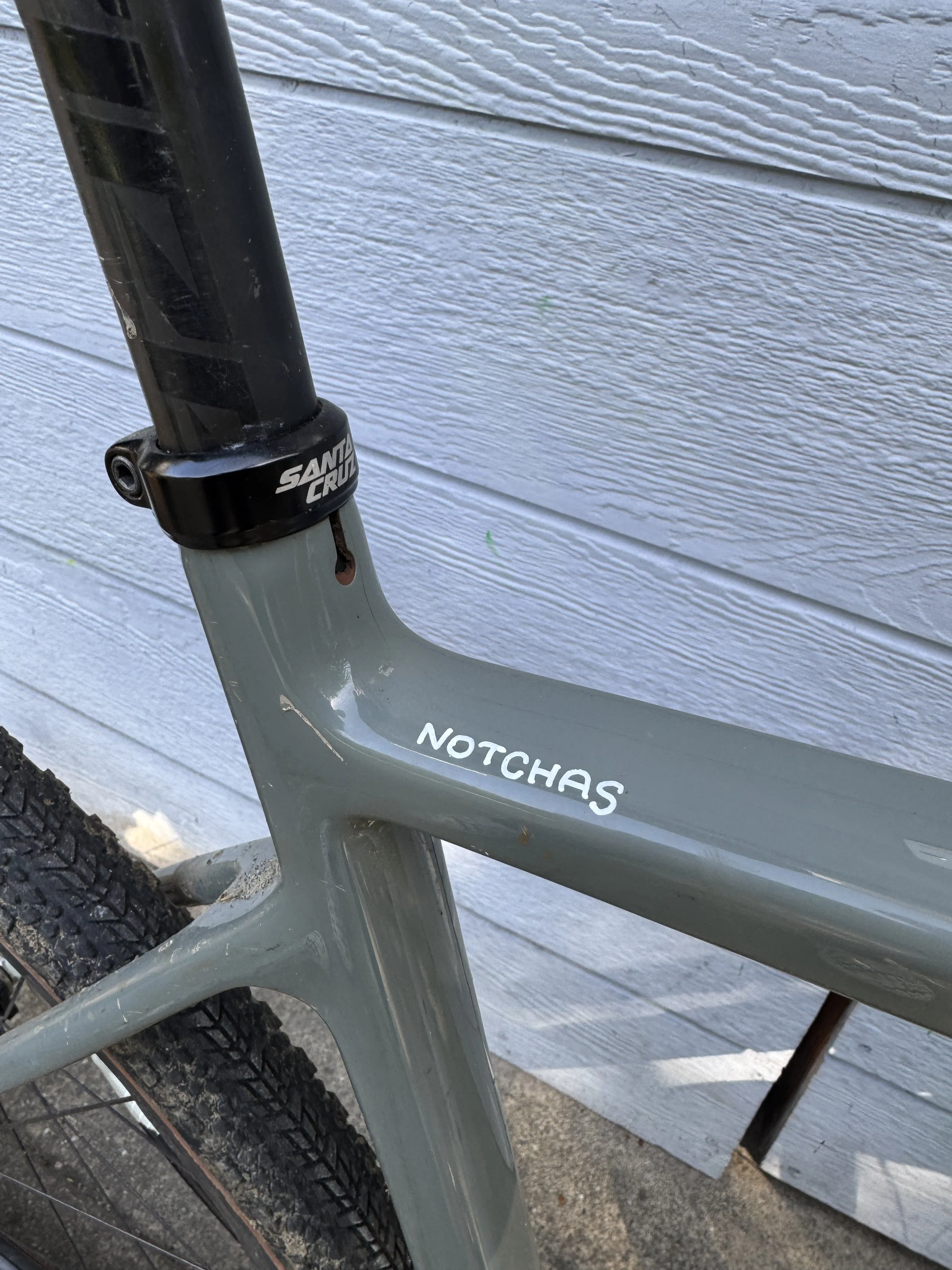  Got my name on the toptube.. just like the pro’s. 
