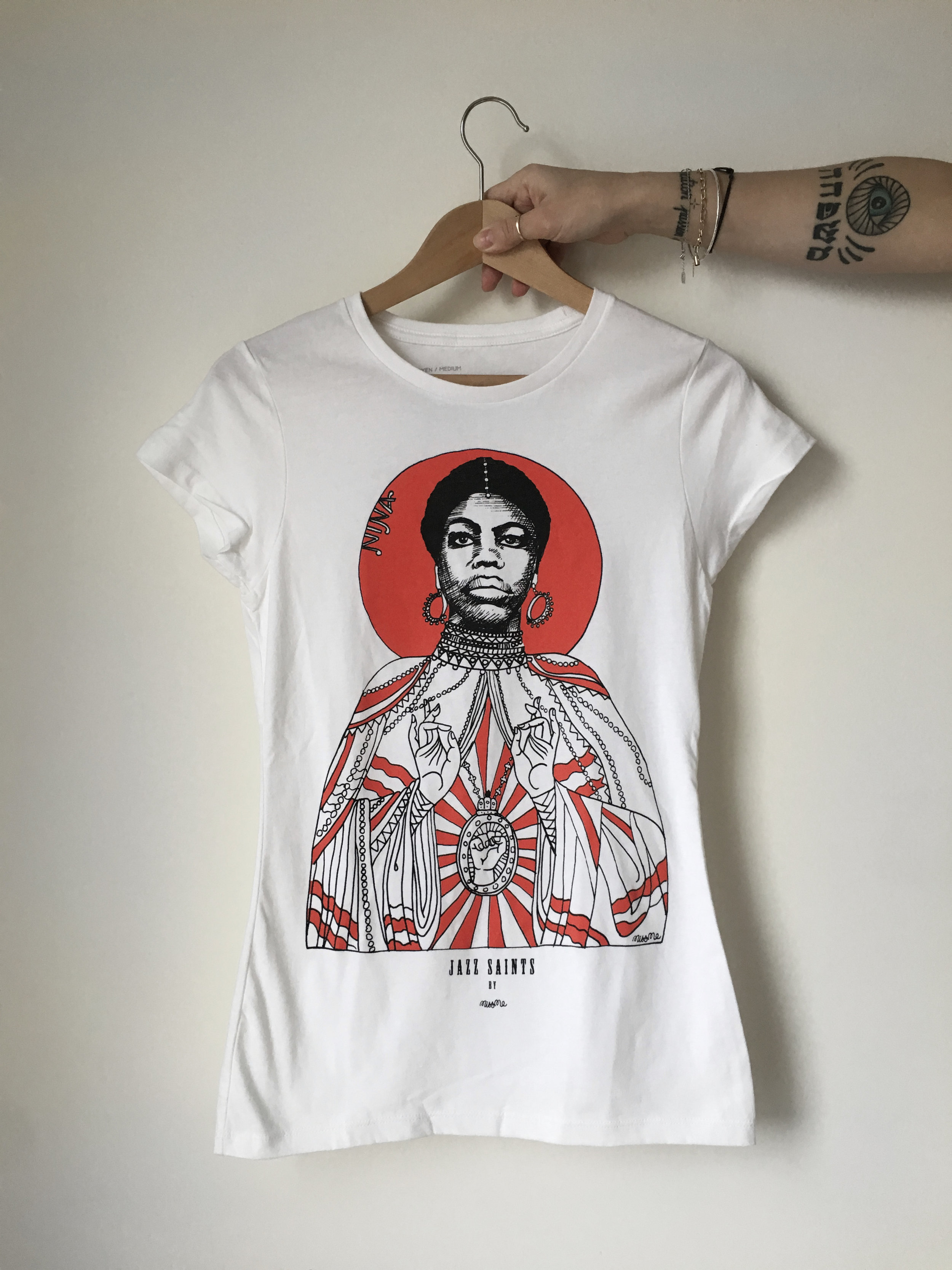 Nina Simone ‎ Tシャツ　世界限定100着　JuicyJazz