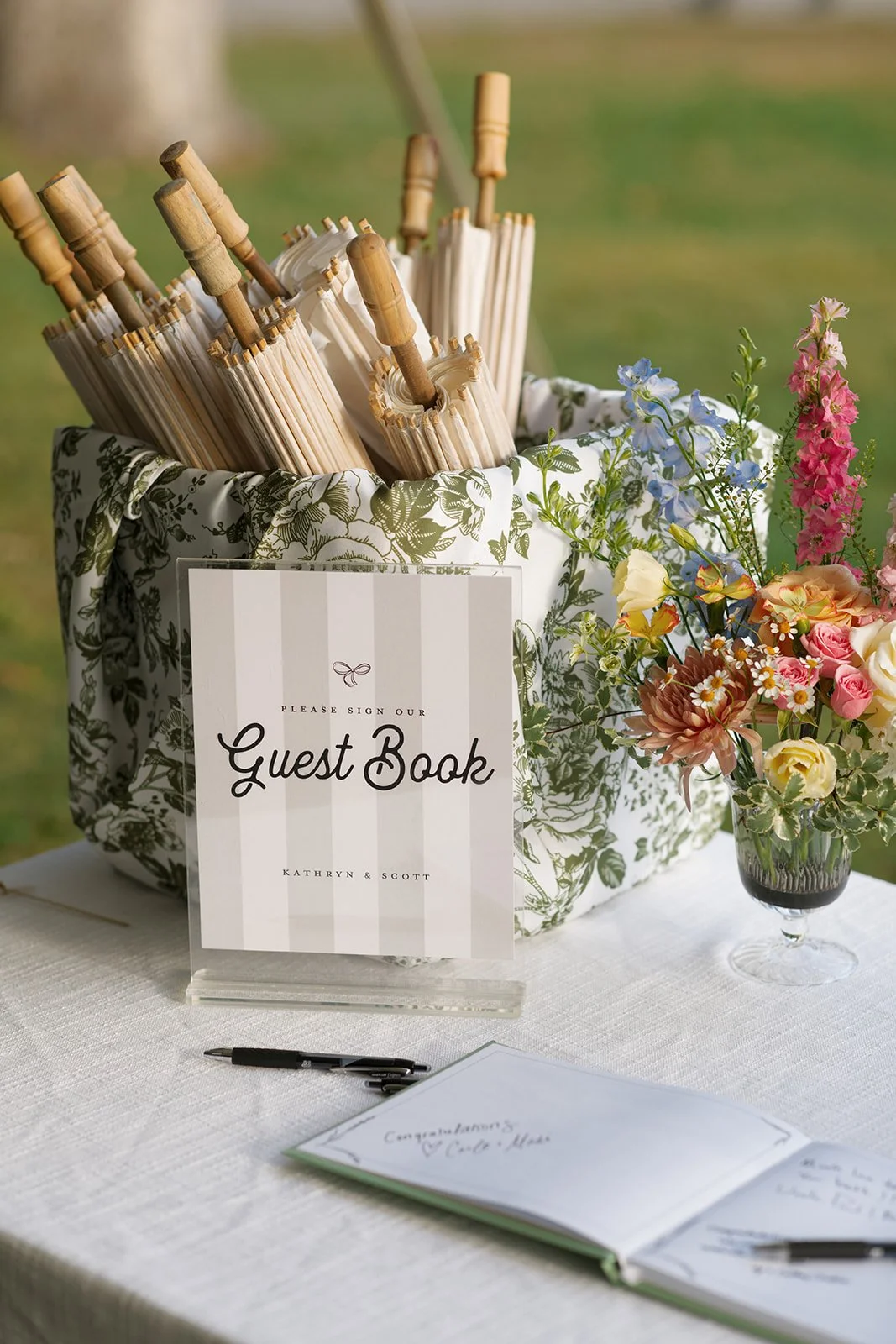 striped-guest-book-sign-in-acrylic-gold-frame-for-hudson-valley-wedding.jpg
