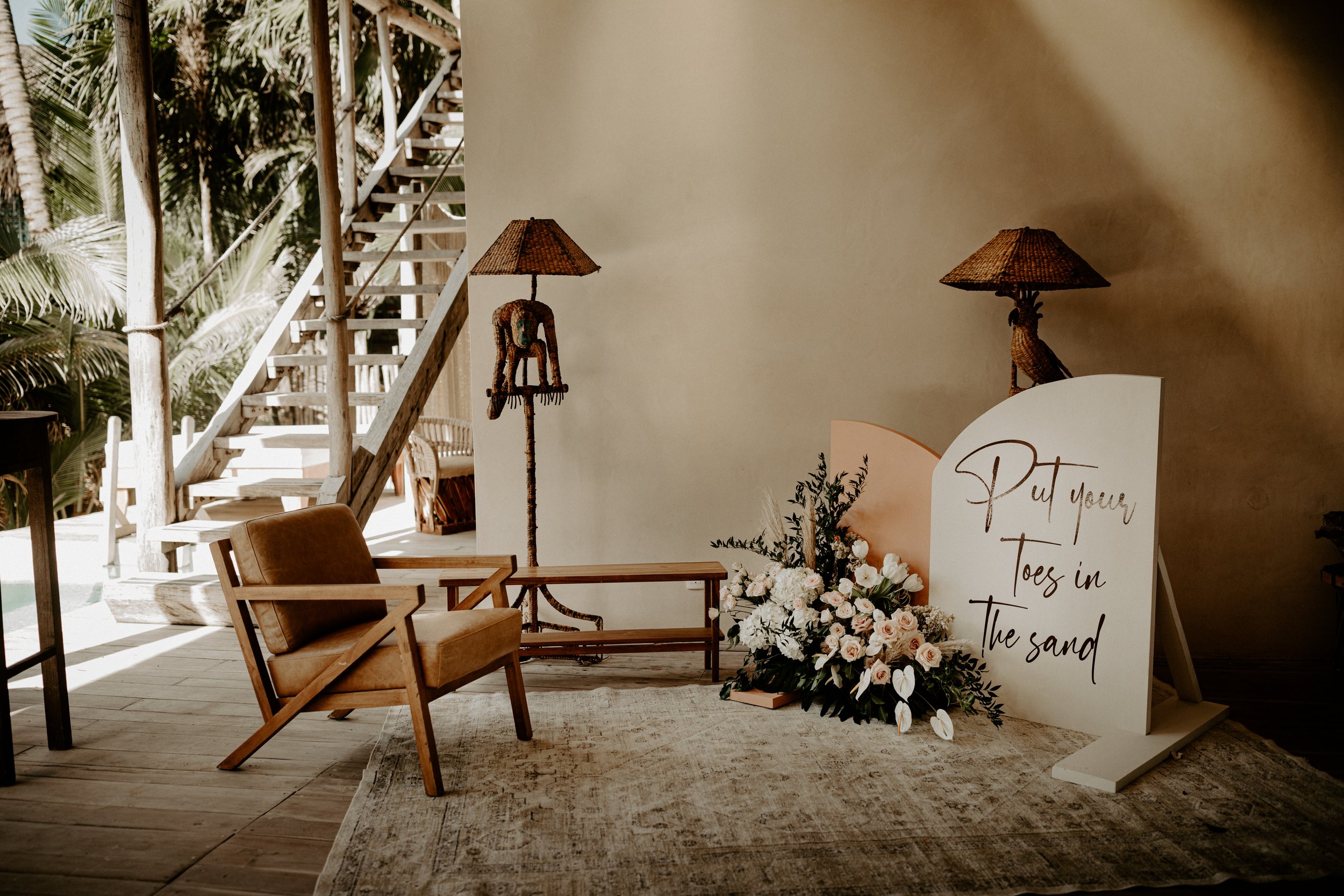 put-your-toes-in-the-sand-sign-for-tulum-wedding-welcome-area.jpg