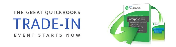 The Great QuickBooks Trade-In Event Sale