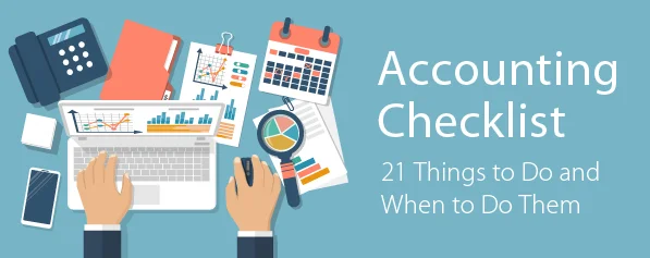 Small Business Accounting Checklist