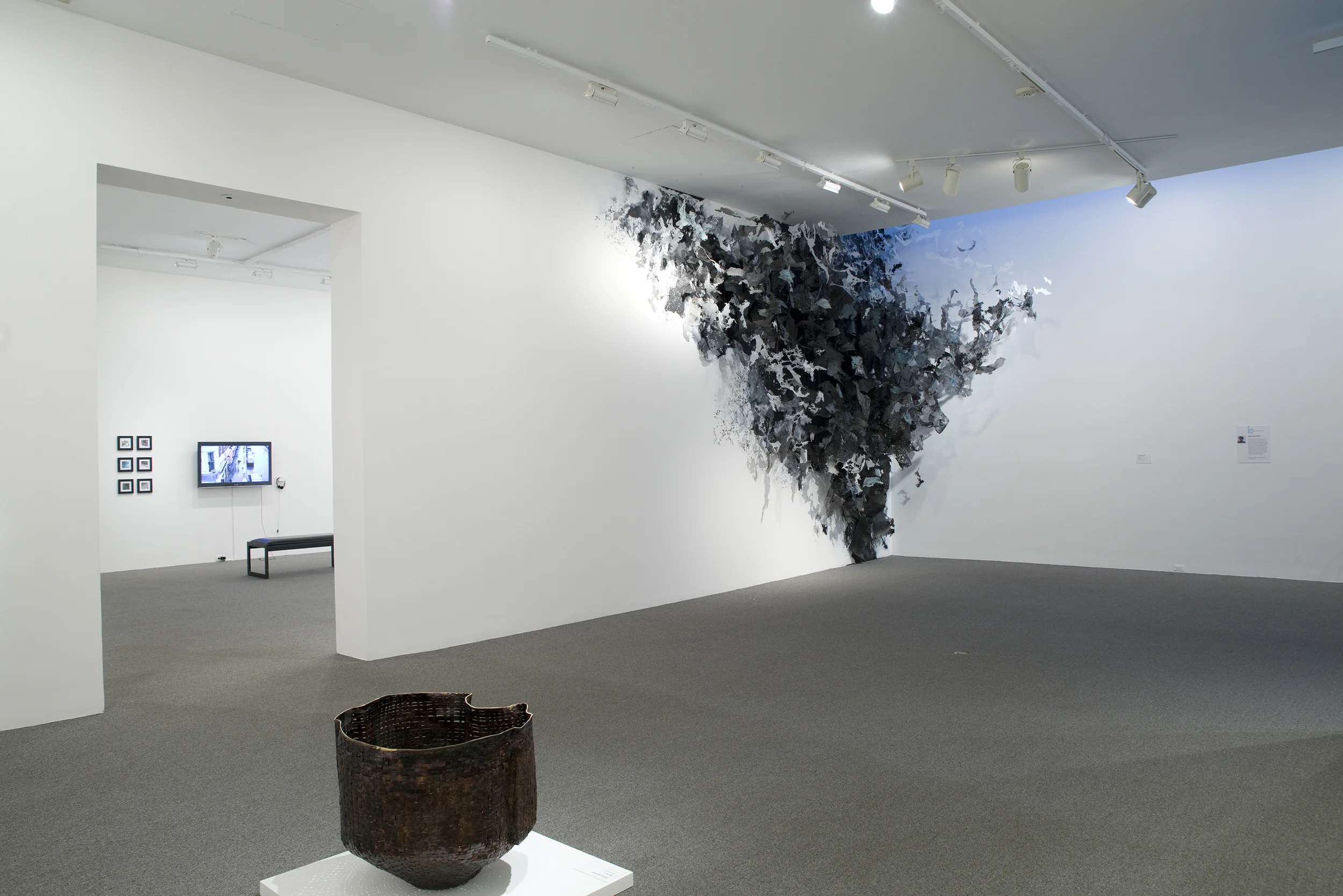 Accretion 2015, Mixed media, approx. 18'h x 20'w x 10'd Baker Artists Awards Exhibition , curated by Helene Grabow, Baltimore Museum of Art, Baltimore, MD