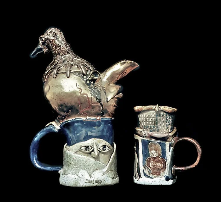 Teapot Porcelain 13” 1972