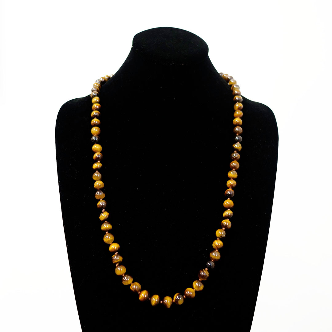 Power Stone Necklace: Tiger's Eye