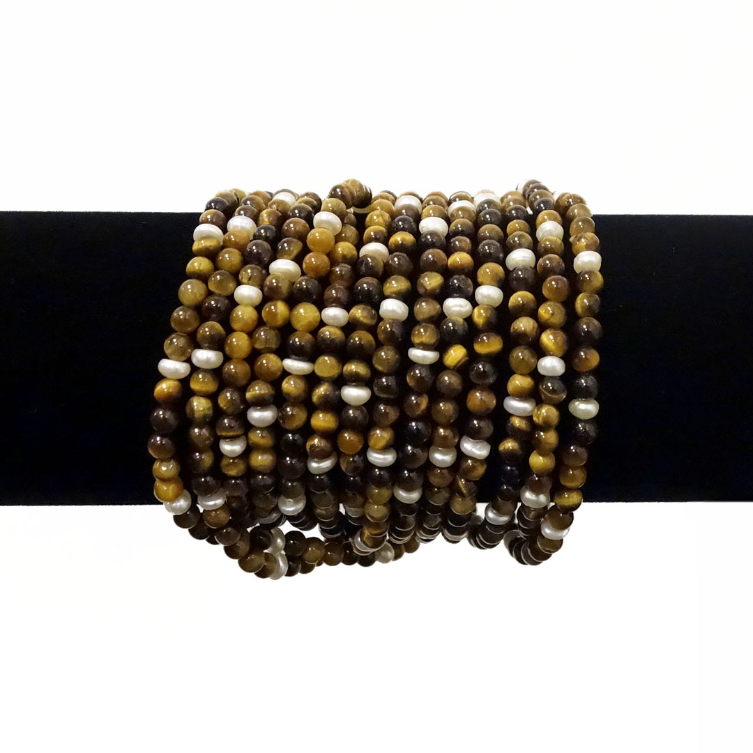 Sacred Mala: Tiger's Eye