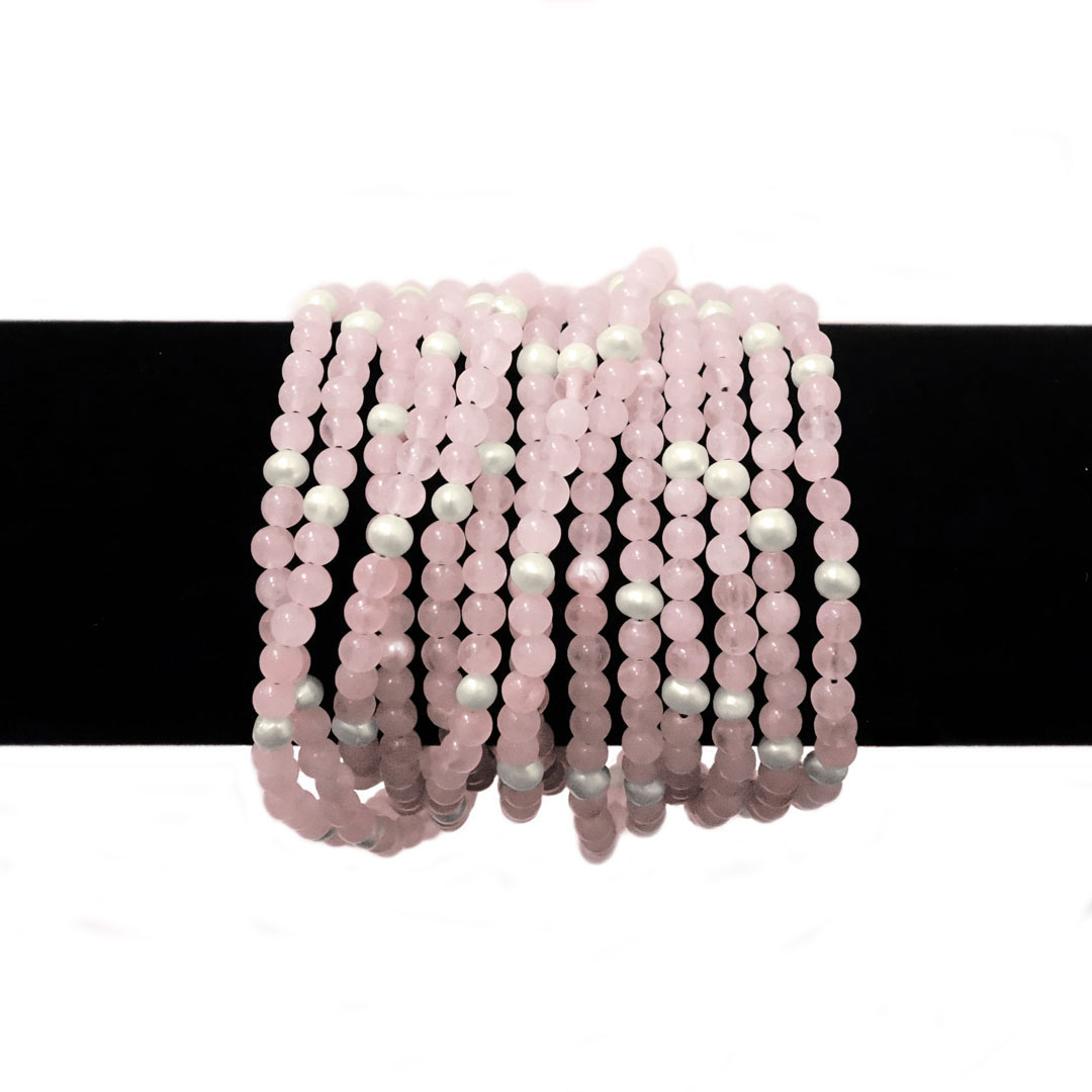 Sacred Mala: Rose Quartz