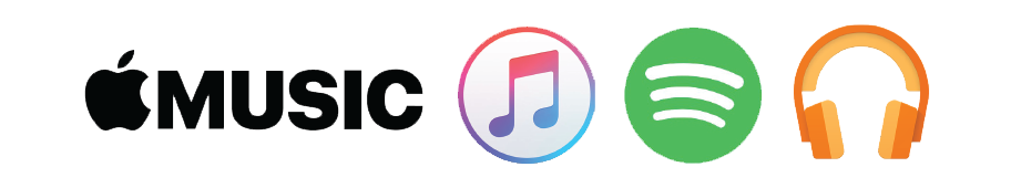 Https music home. Логотипы стриминговых сервисов. Логотипы музыкальных сервисов. Платформы для музыки. Музыкальные стриминговые сервисы.