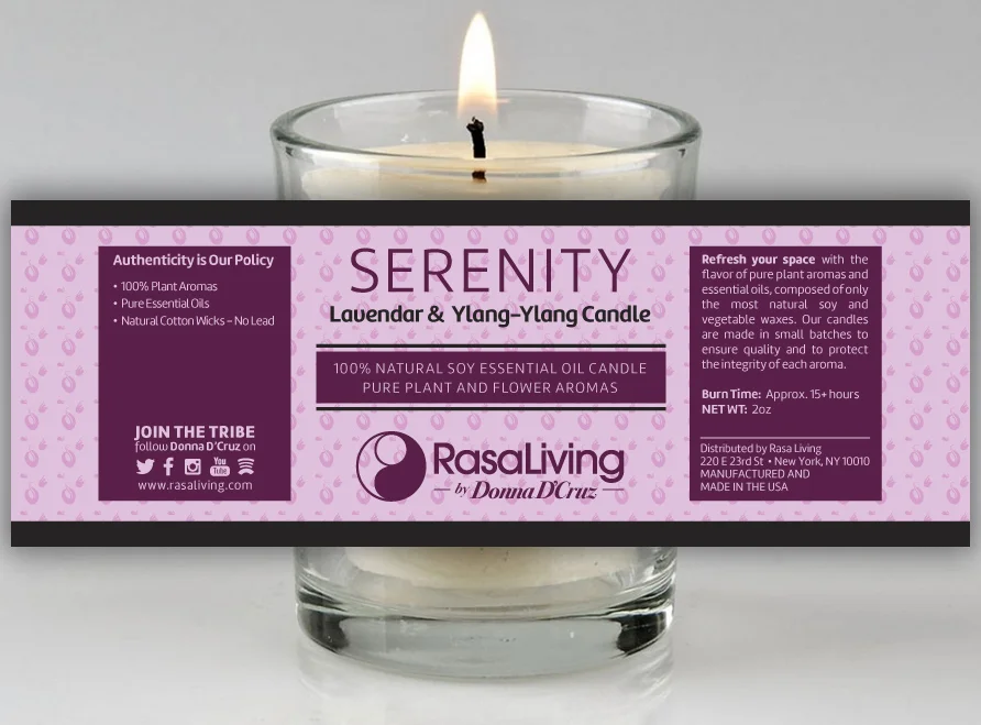 Soy Votive Candle: Serenity