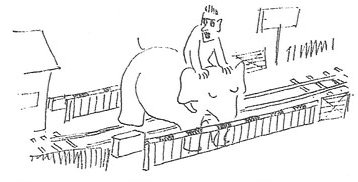 Jumbo! Be careful of level crossings.