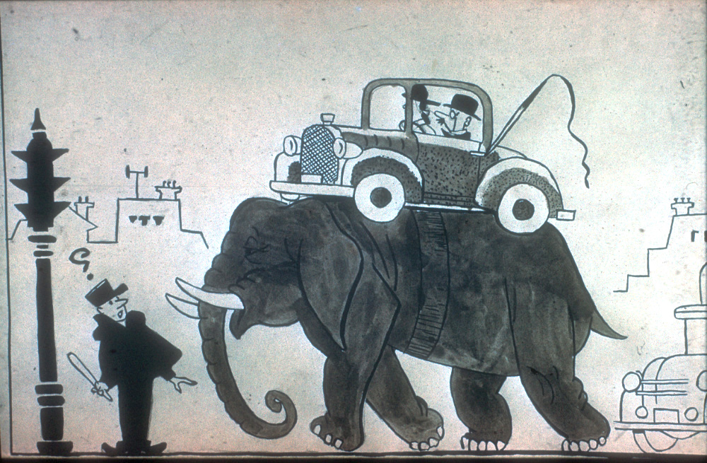 French paper Dauphine Libere. "How to save gas over rhe mountains.