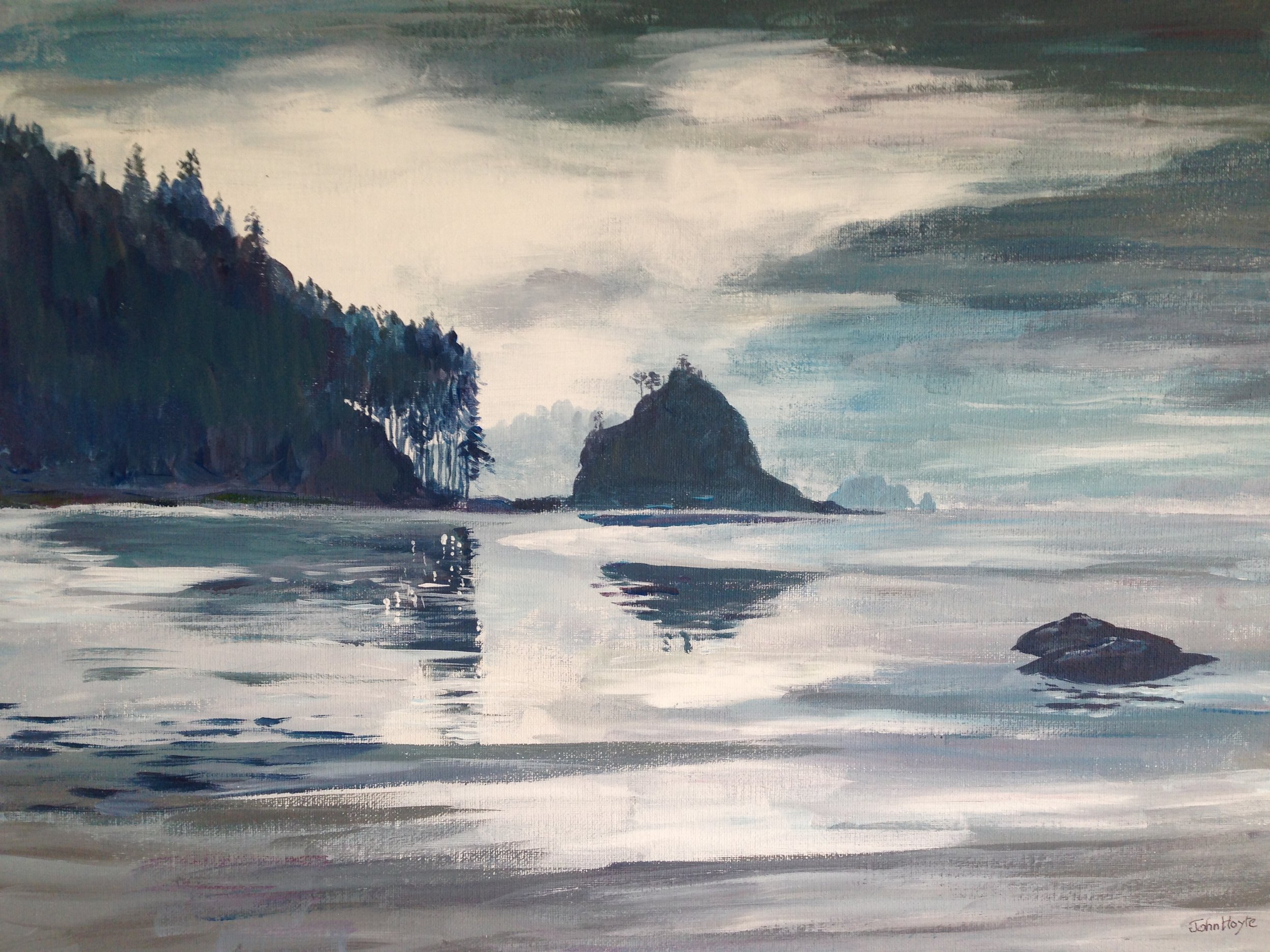 Second Beach, La Push, Olympic Peninsula October 2016