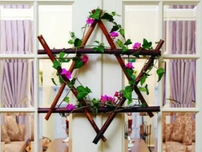 Hanukkah star. — Edle Catharina Norman/Beautiful Winter