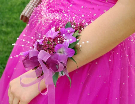The classic prom wristlet. — Stephanie Wallace/Flickr