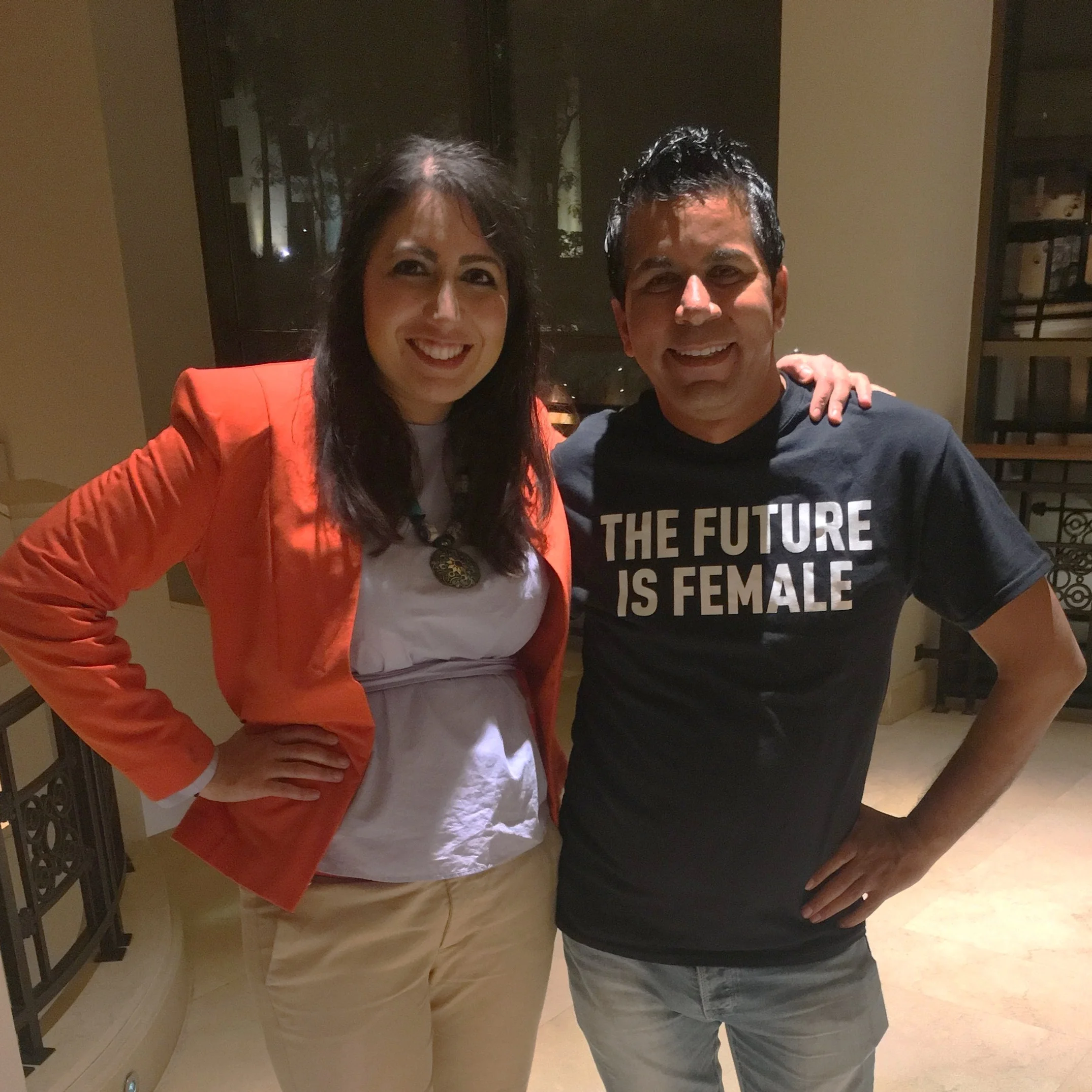 Cathleen and Ramzi, your fearless leaders