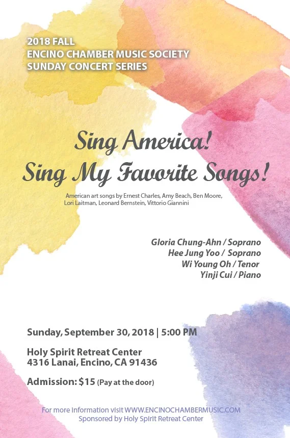 Sing America! Sing My Favorite Songs!