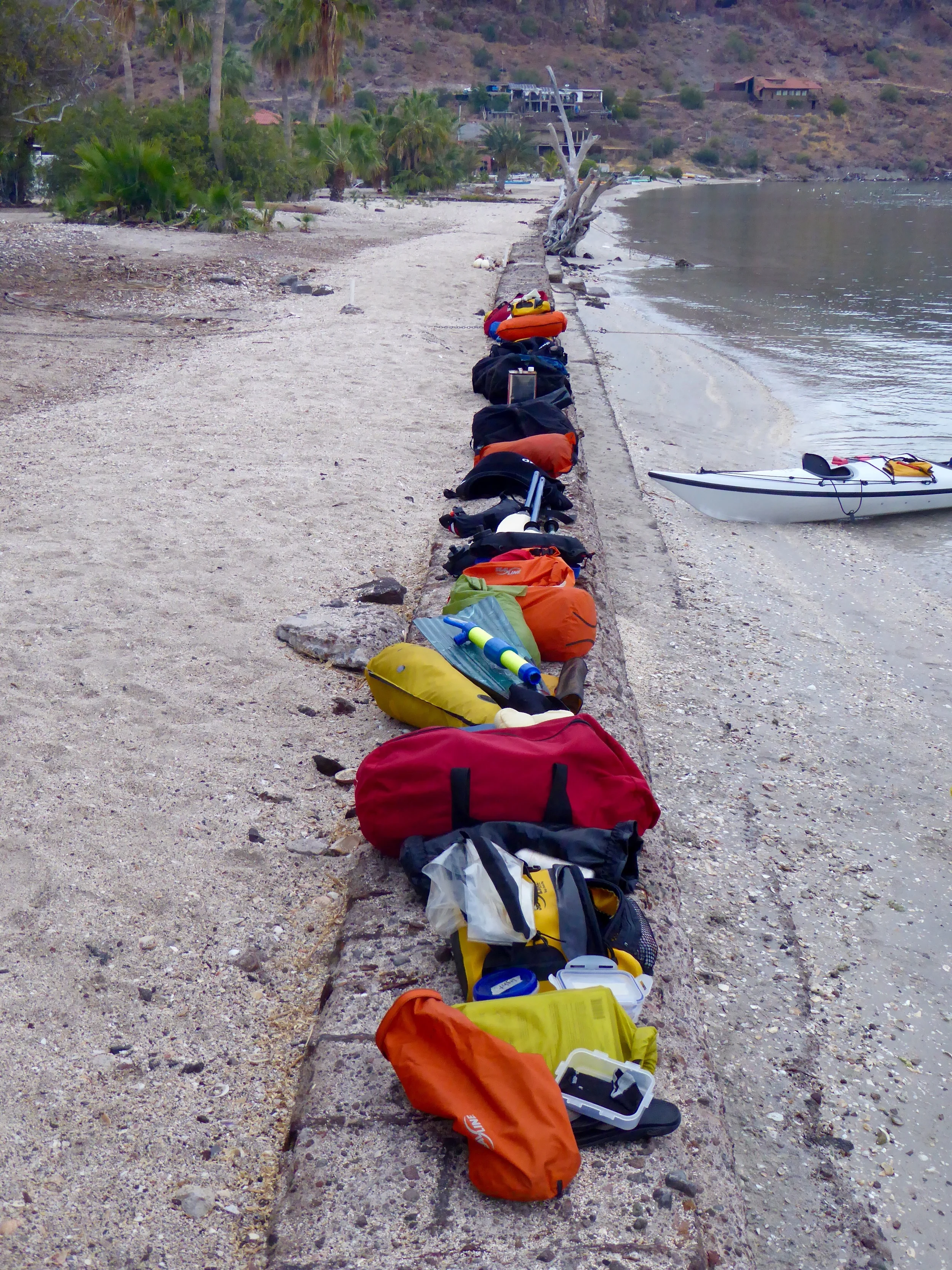 All the gear we carried