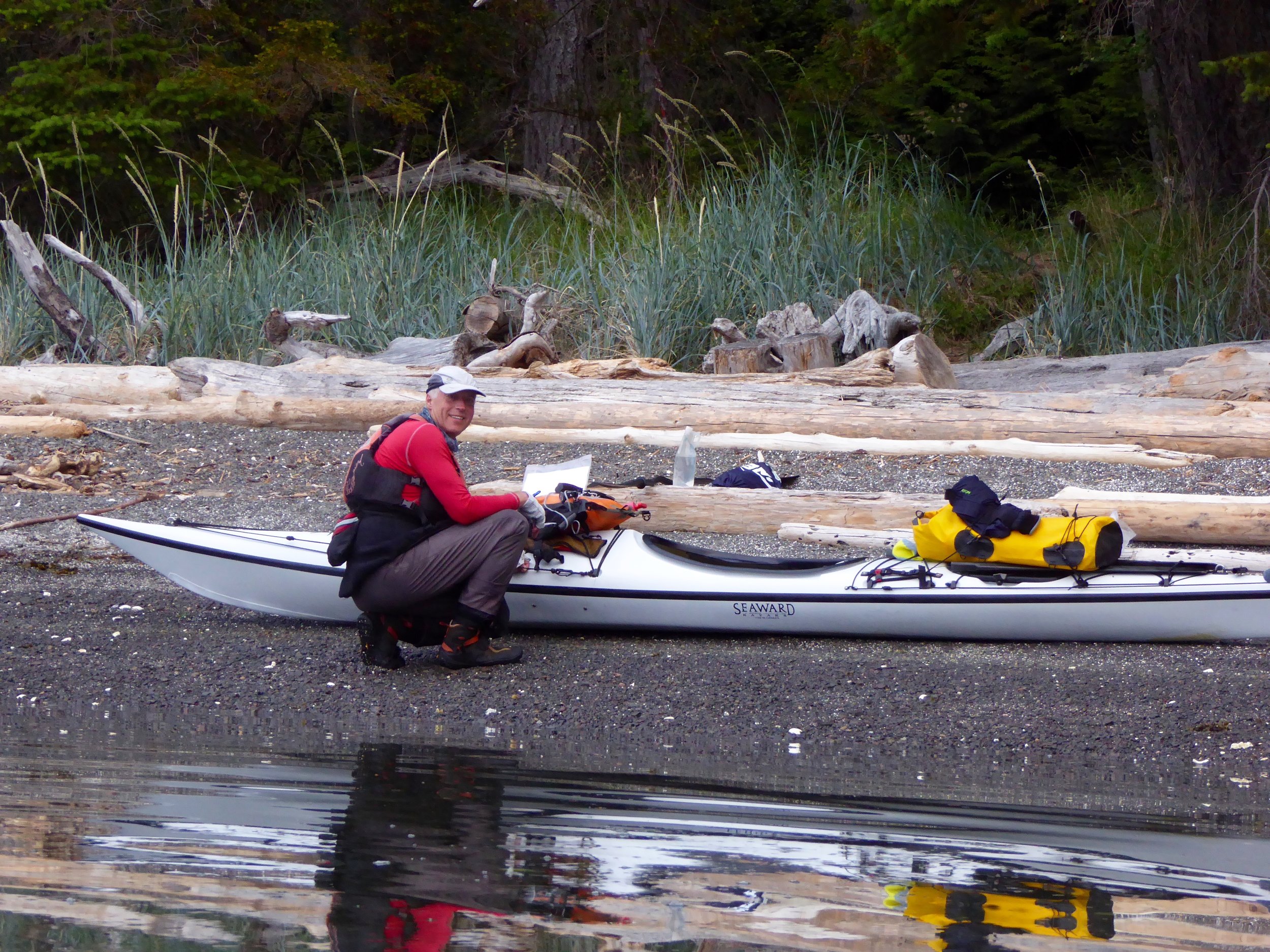 Always glad when the tide is up when we are loading or unloading.