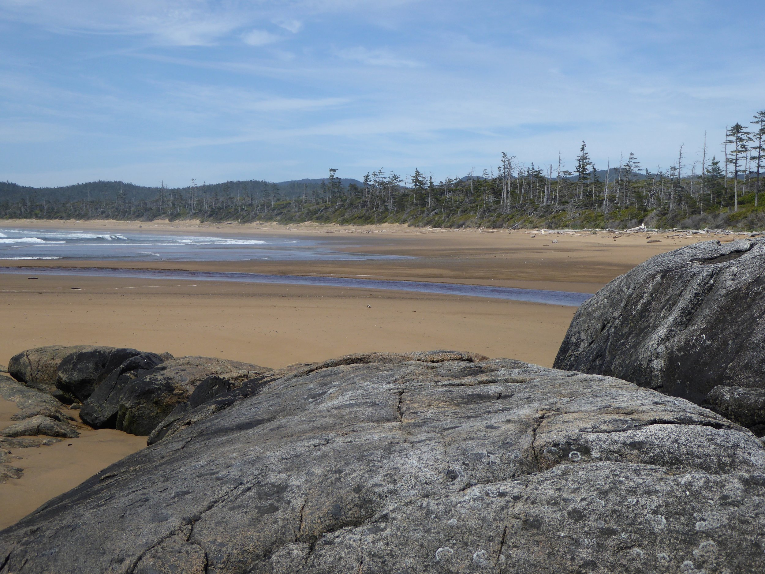 We finally got up to where there was fresh water. What a treat!