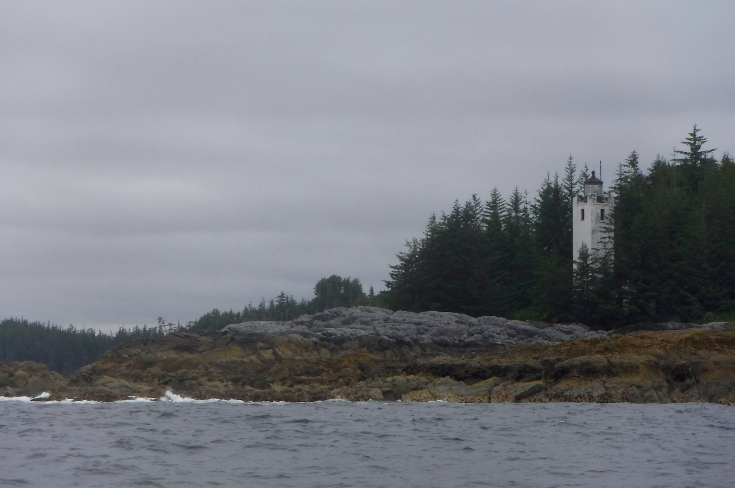 An Alaskan lighthouse