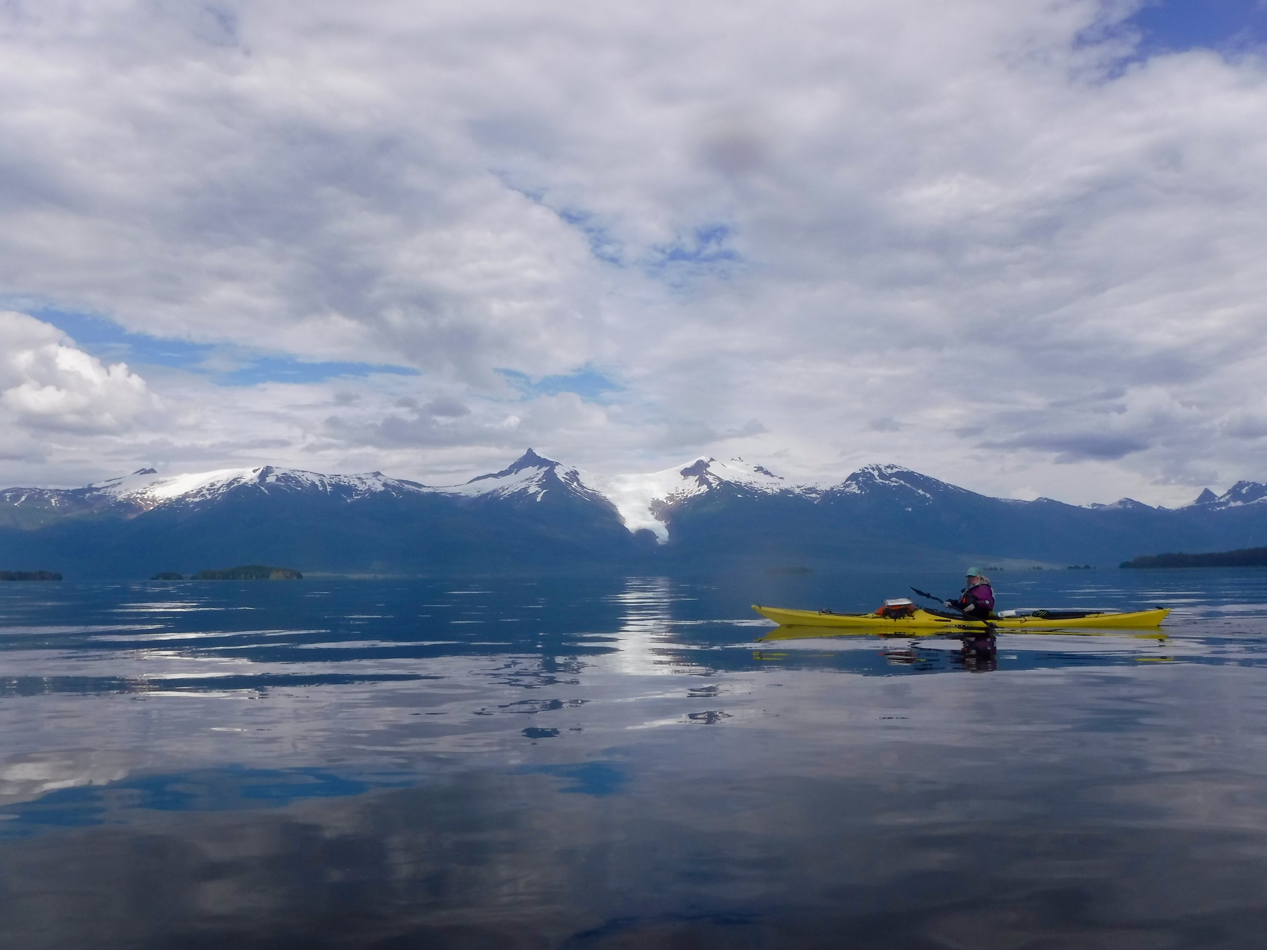 We were not the only ones out enjoying the view. Several cruise ships were heading in and out of Tracy Arm.