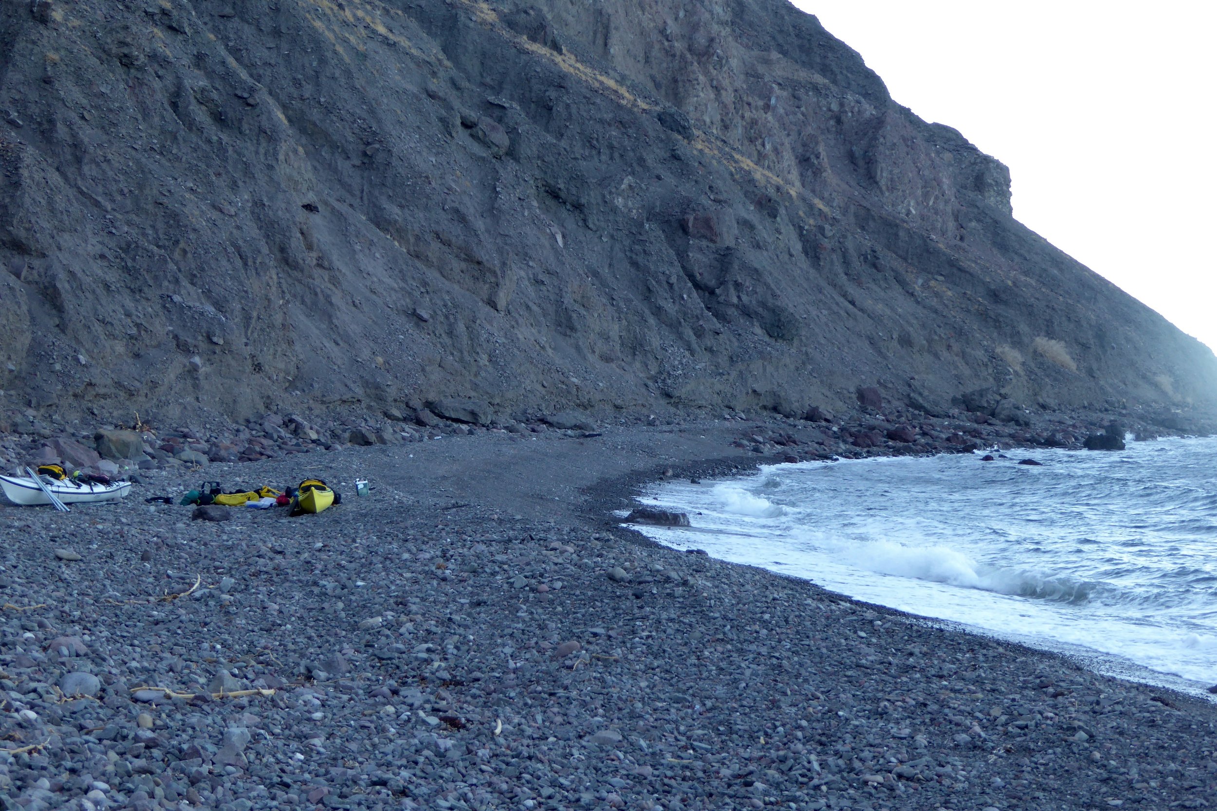 Not ideal for landing, but we were able to make it work.