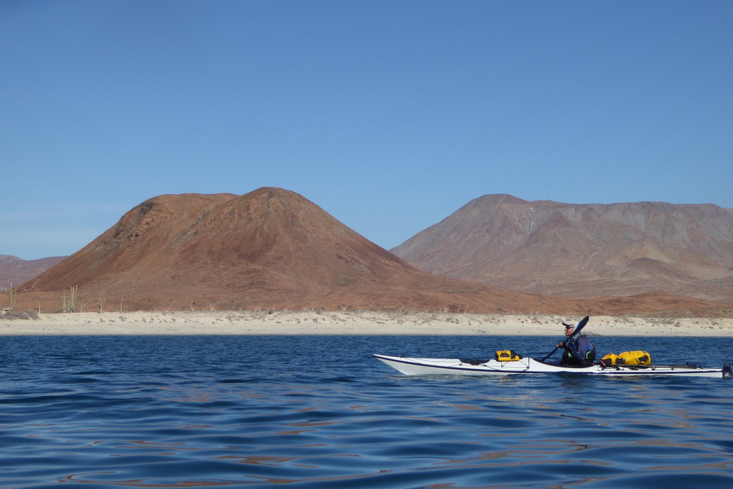 Once we rounded the point the seas calmed. We could see a sea of white in the channel to the East. Glad we were here.