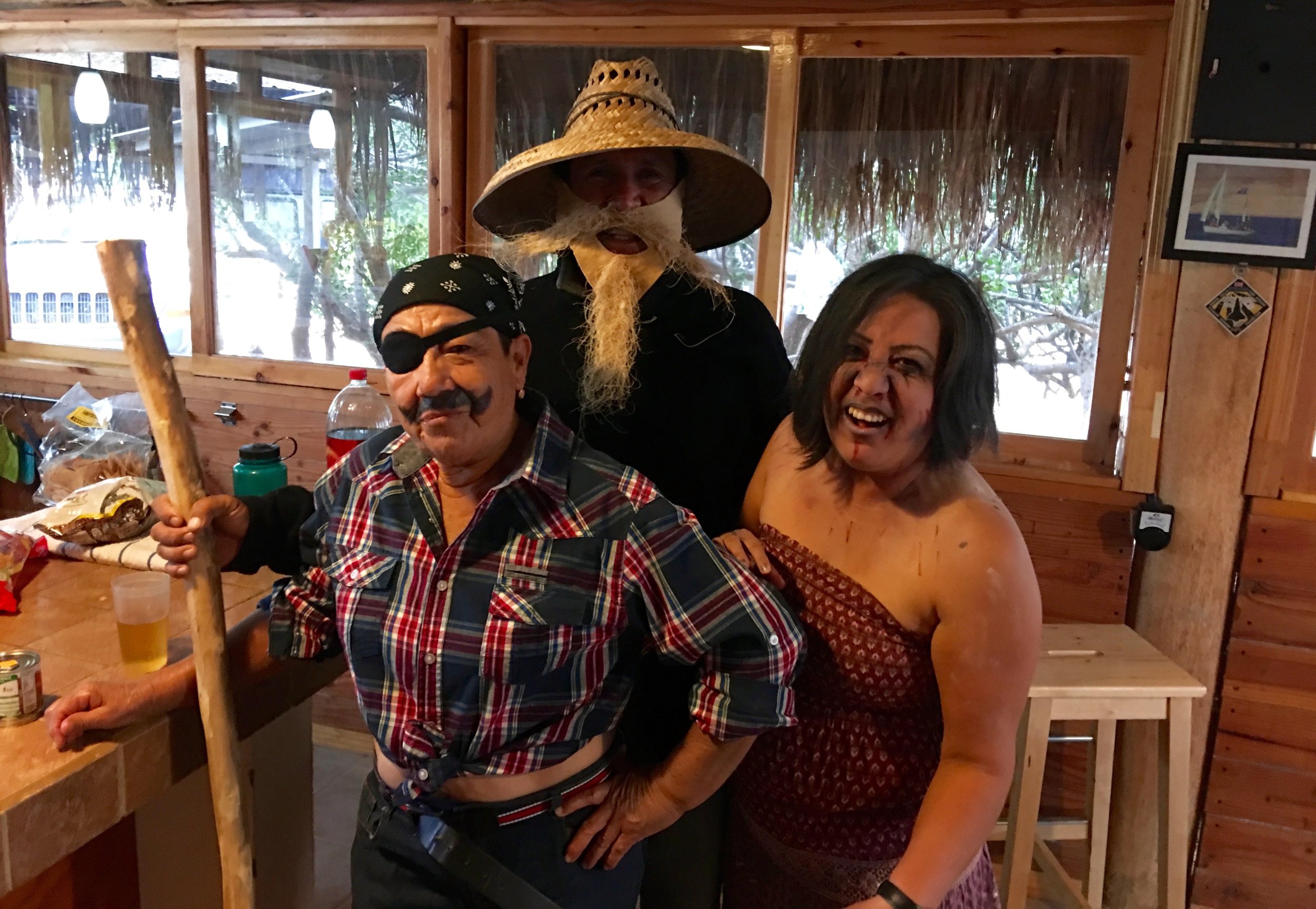 Trini, Adriana and Adrian