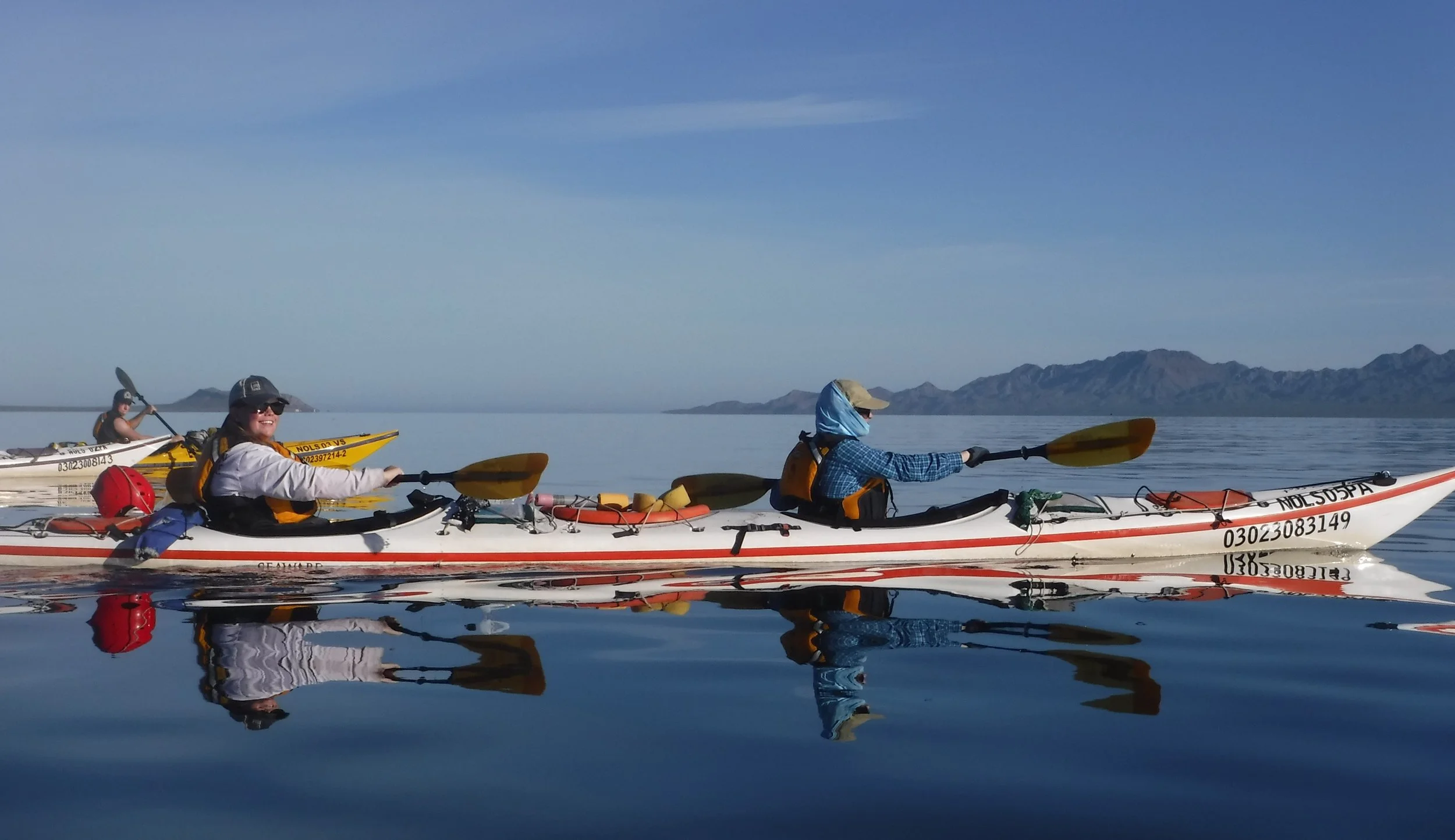 First paddling day.