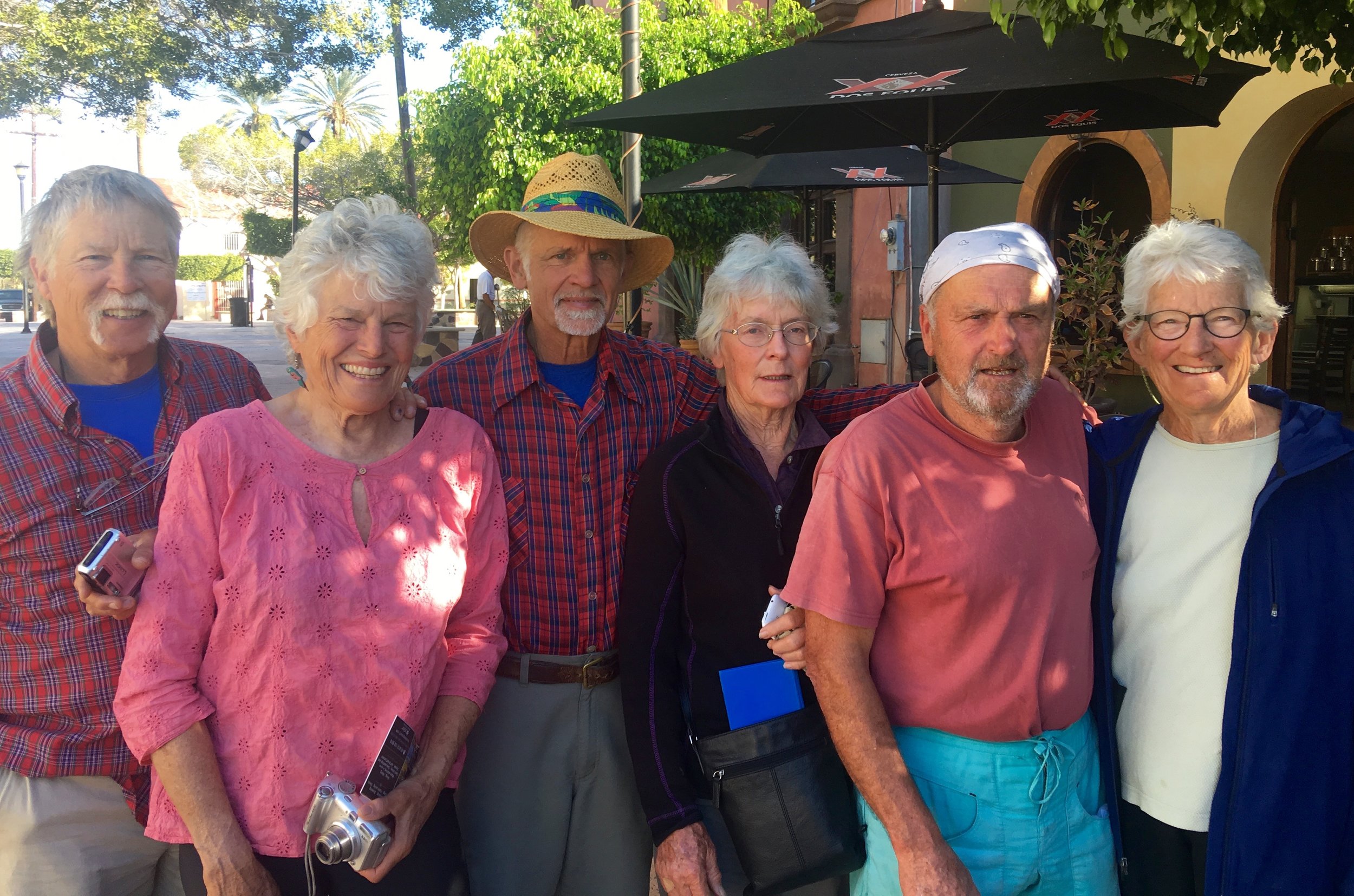 Mike, Andre, Alan,Vera, Tush and Mitra