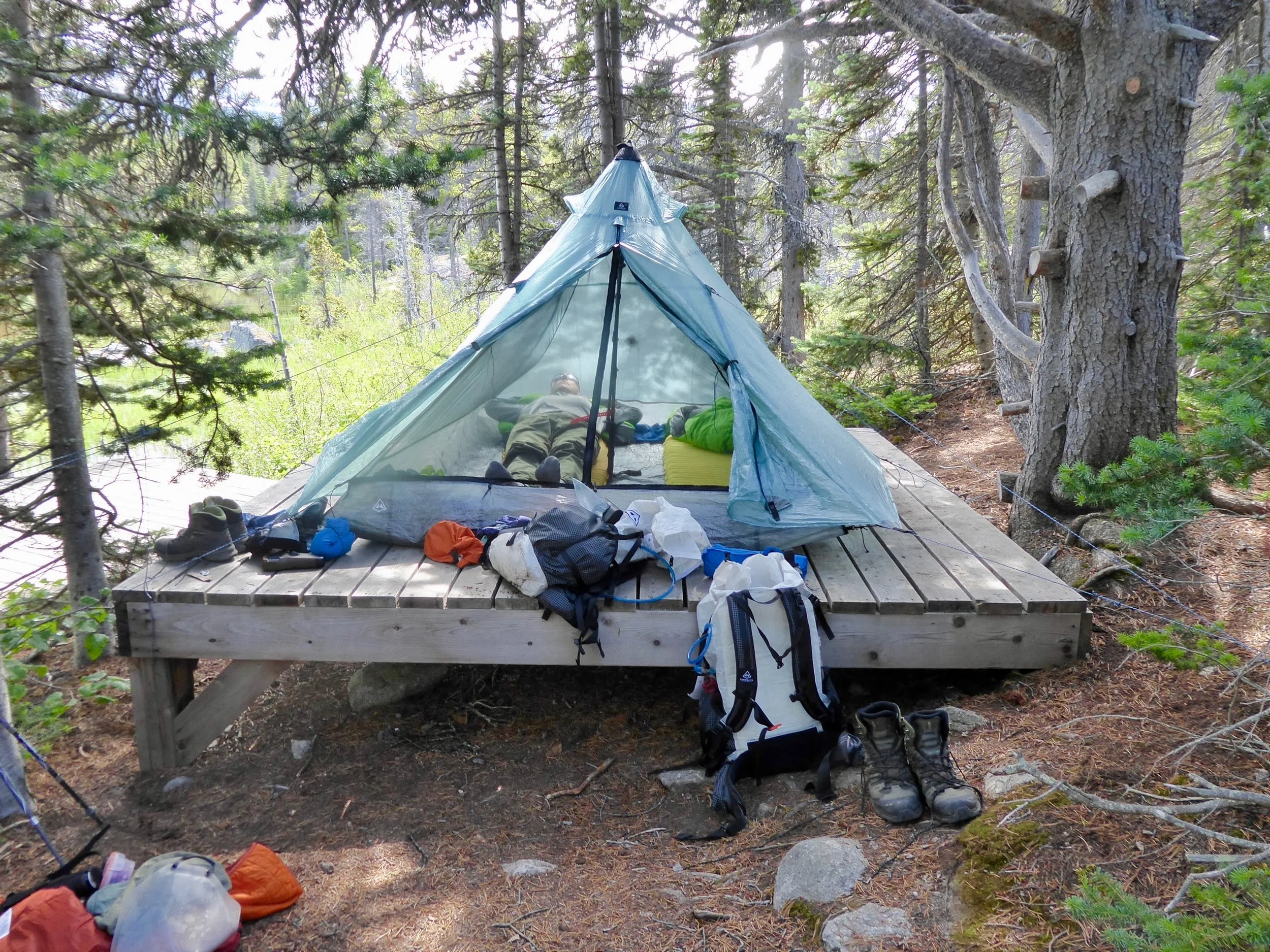 Tomorrow is our last day on the trail. Miles hiked 6 miles
