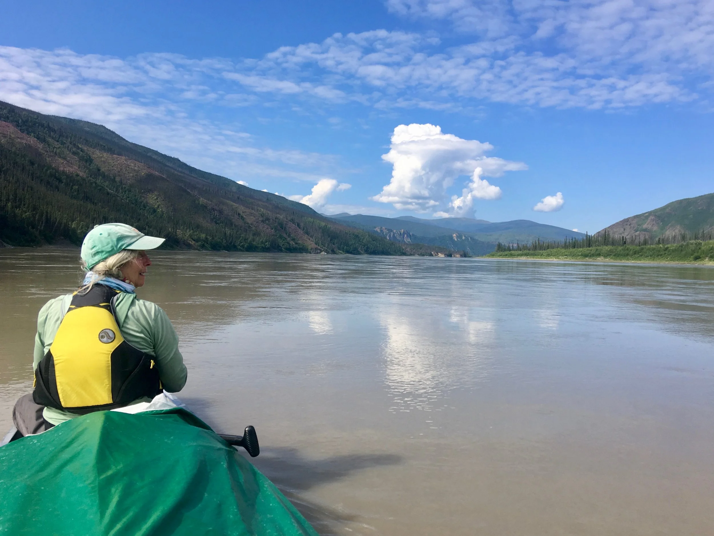So glad that we are doing the entire Yukon, hope we still feel that way in another month.