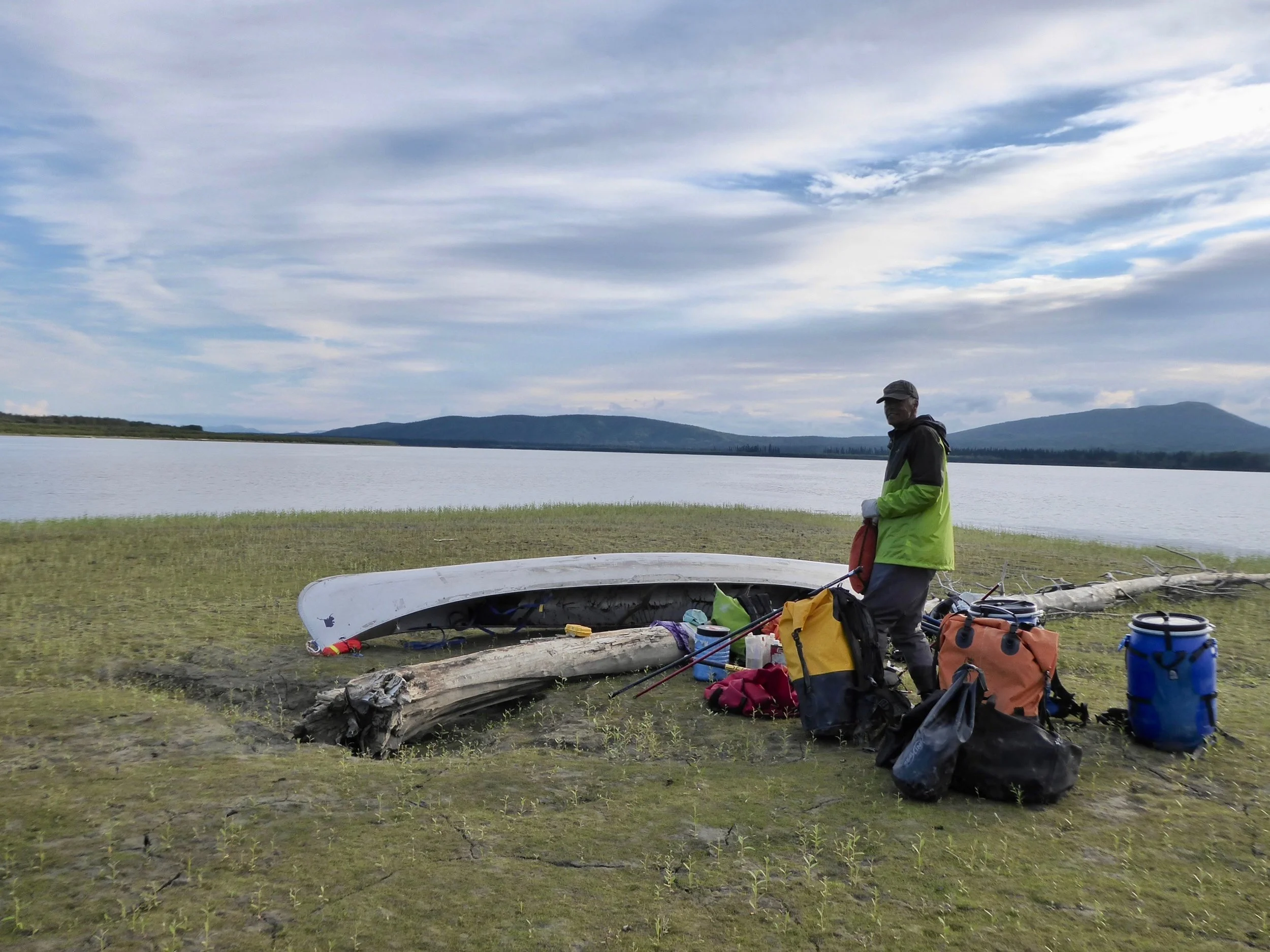 This was a surprising turn of events from the morning rain and wind storm. We often rely on our nowcast of the weather to determine our agenda. It is a go! Miles paddled 19 August 11