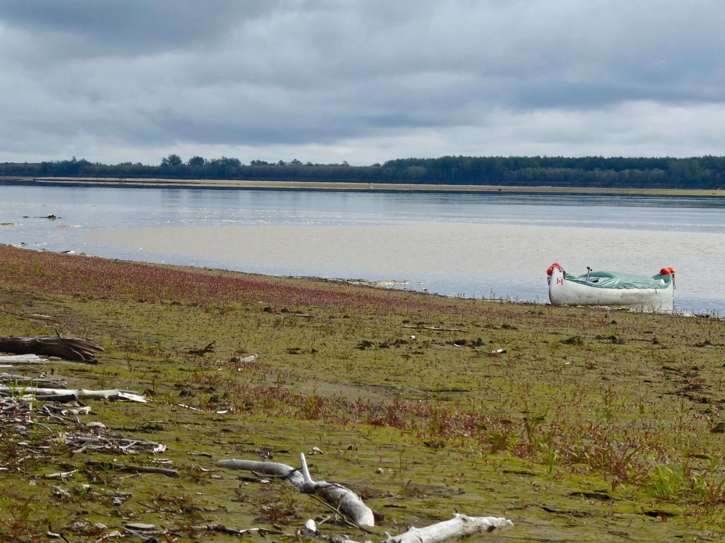 This was a village that had Russian influence. Several of the cabins have mostly fallen down.