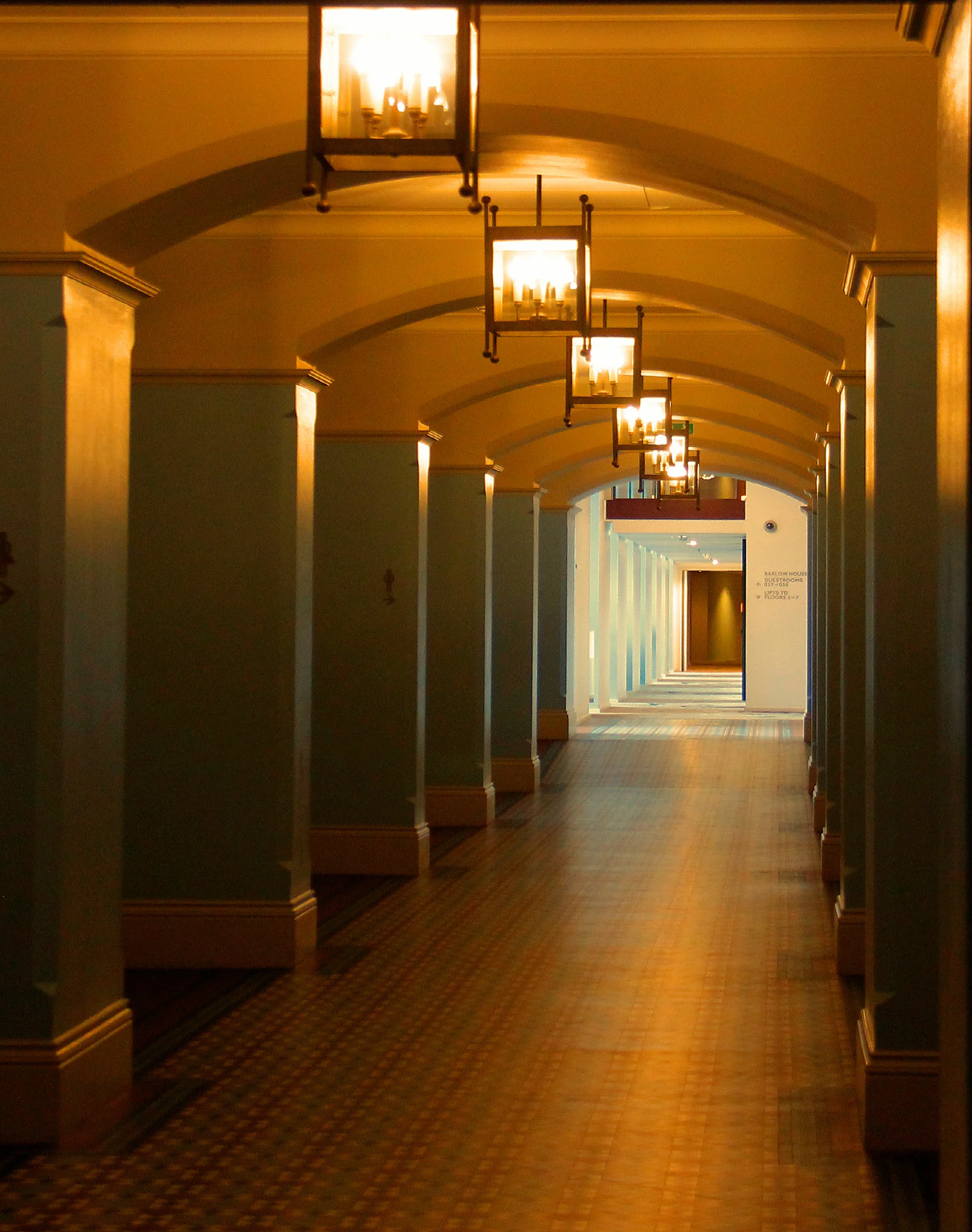 Hallway St Pancras Hotel London