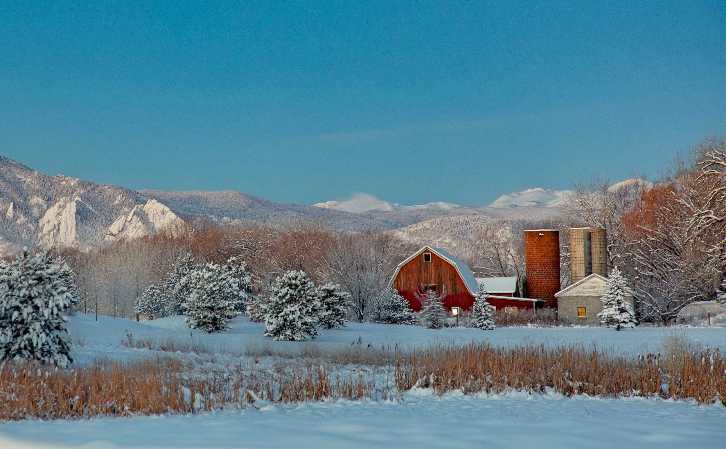 Red Barn -  Boulder Colorado