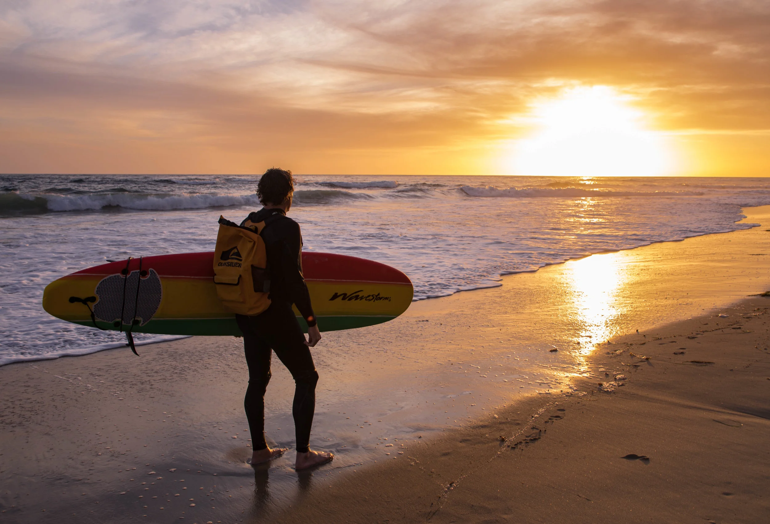 Surfer Laguna Beach CA