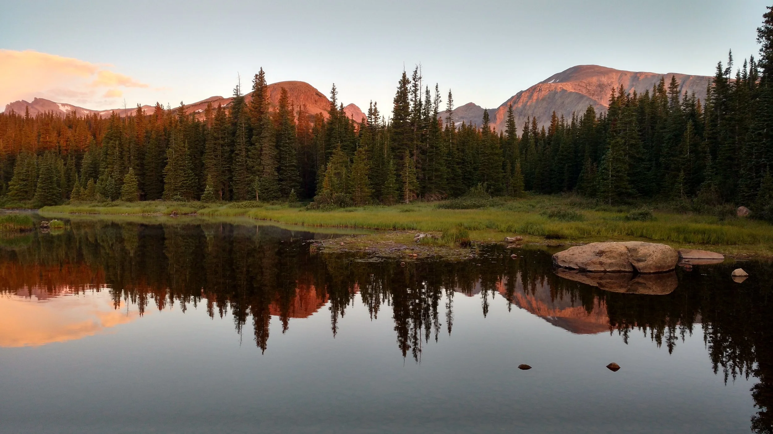 Sunrise Brainard Lake CO