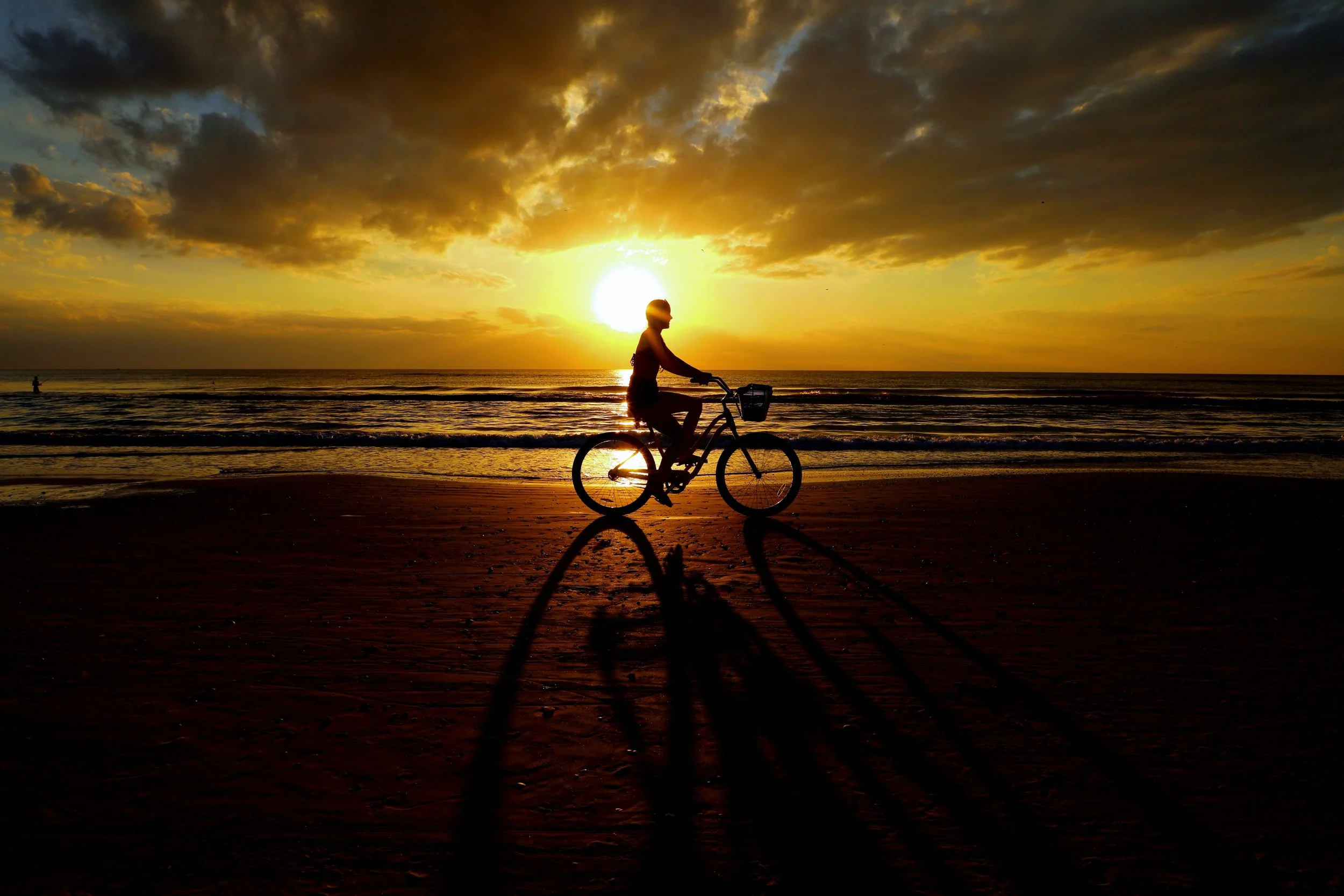Bicycling Siesta Key Beach, FL