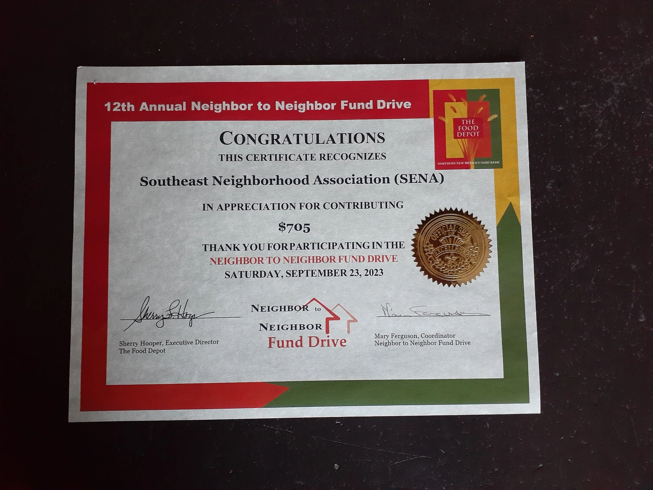 2023 N2N Fund Drive Result