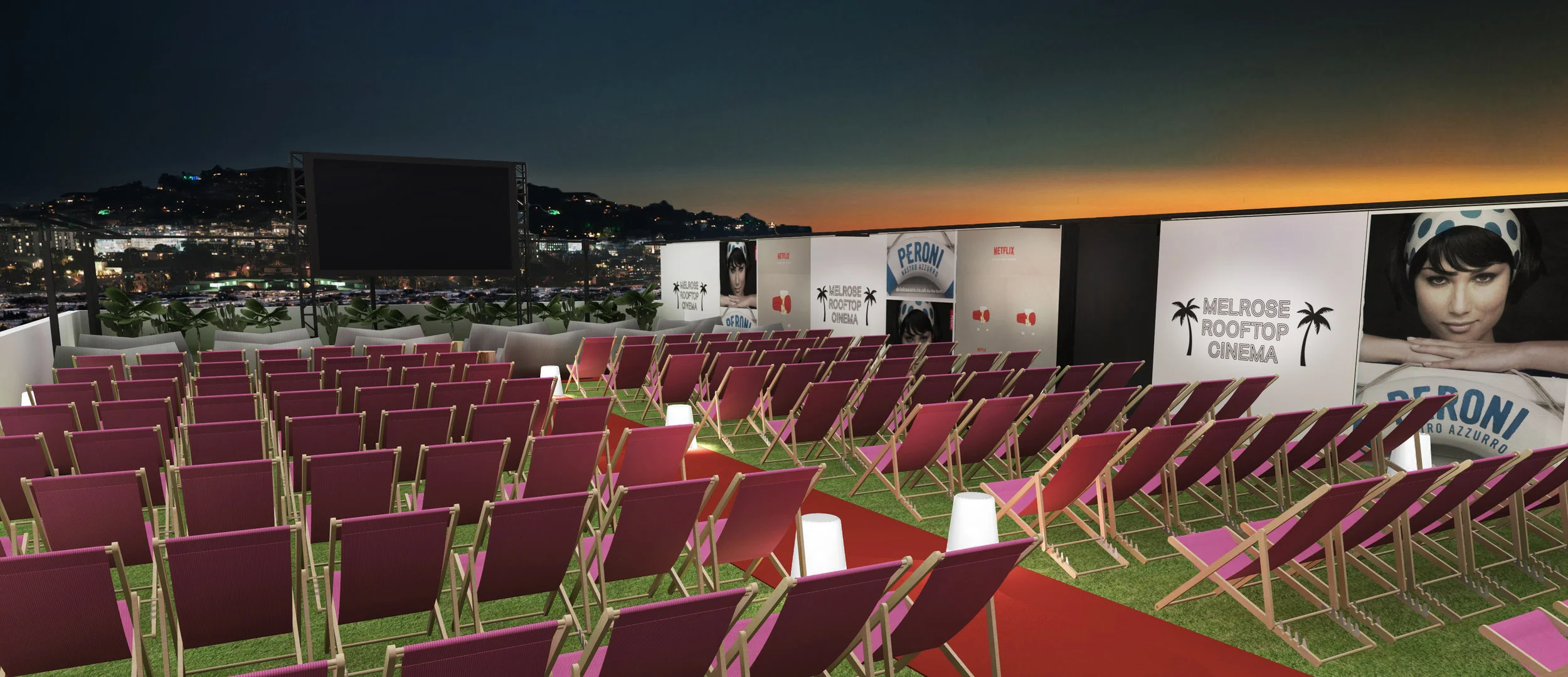 Melrose Rootop Cinema