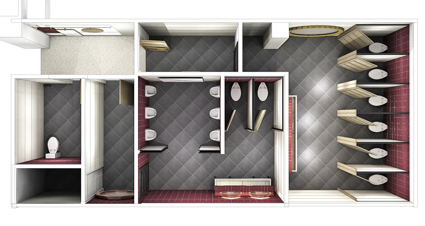 Brunetti, bathrooms design