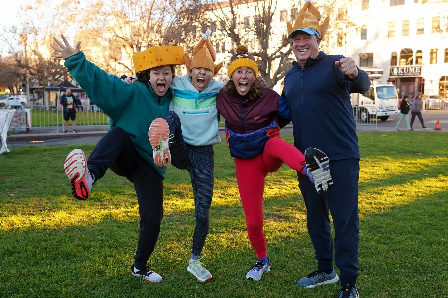 Strike a pose, turkeys! 🦃📸

Whether you&rsquo;re running, walking, or waddling across the finish line &mdash; make it fierce, festive &amp; full of fall flair.

Let&rsquo;s make Thanksgiving morning one for the photo album! 📸