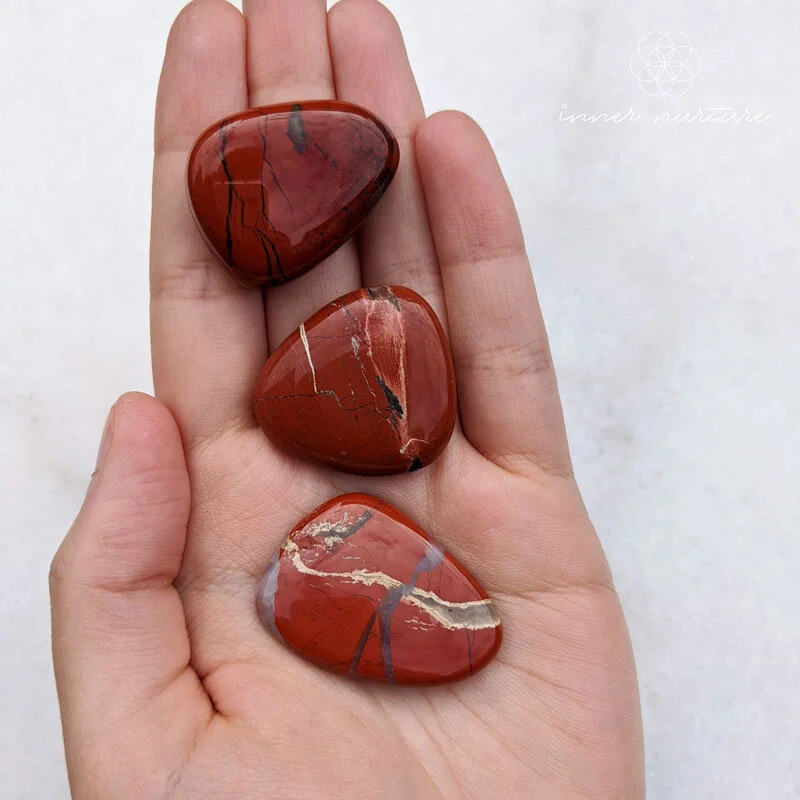 Red Jasper Smooth Stone - Inner Nurture