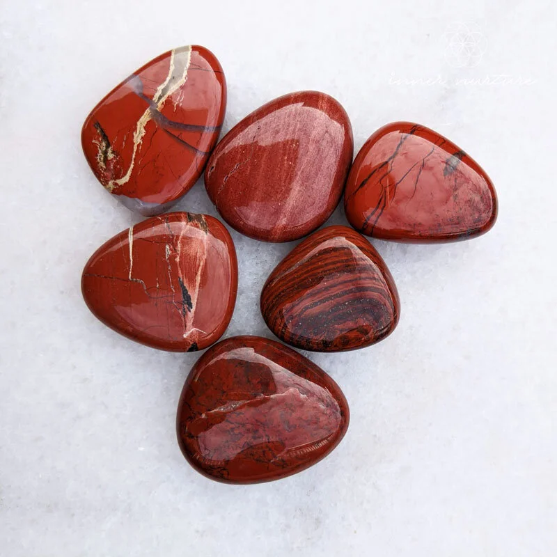 Red Jasper Smooth Stone - Inner Nurture